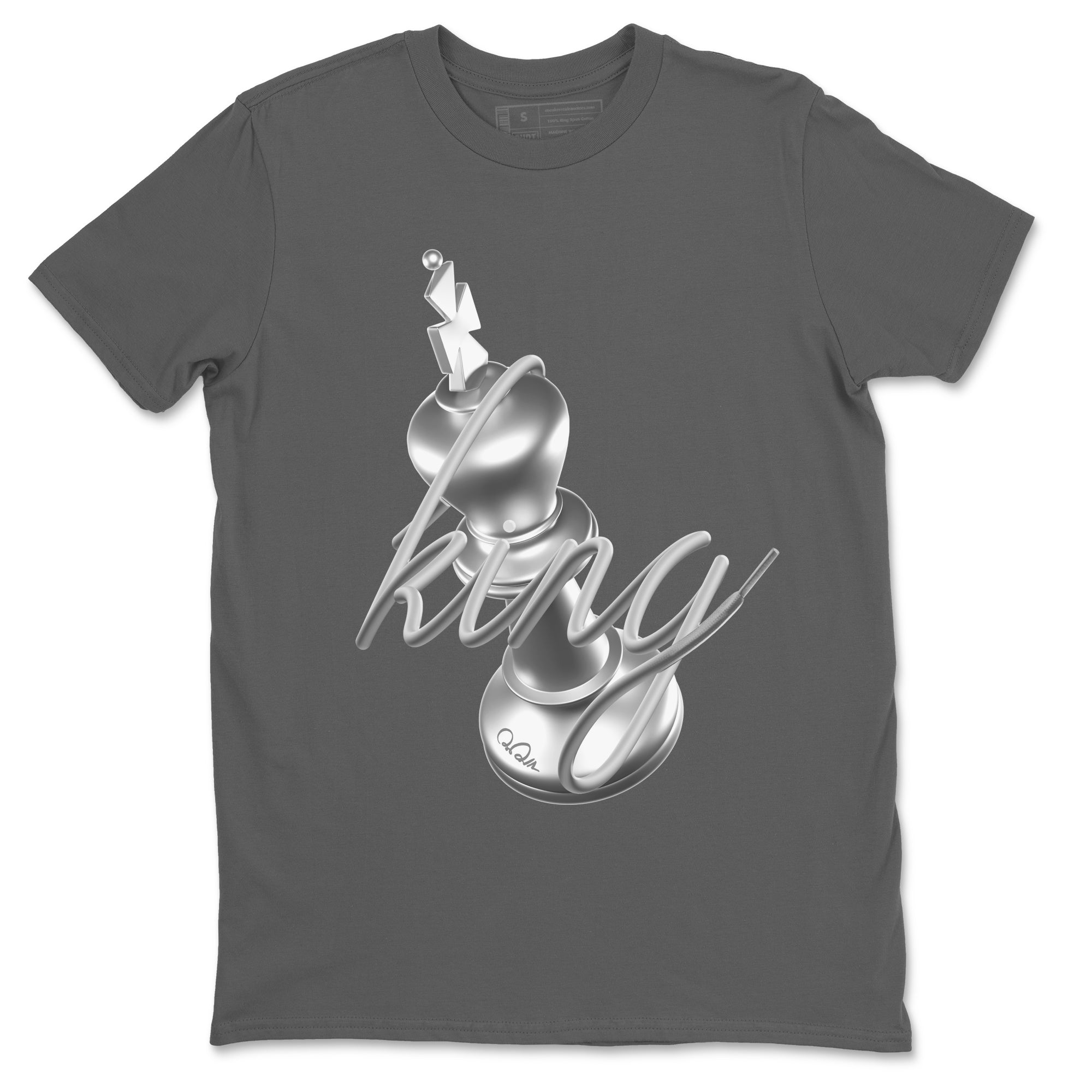 Air Jordan 1 Gift Giving shirt to match jordans 3D King sneaker tees  Metal tees AJ1 Gift Giving Drip Gear Zone Unisex Cool Grey 2 T-Shirt
