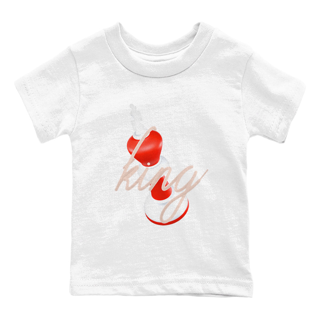 13s Dune Red shirts to match jordans 3D King sneaker match tees Air Jordan 13 Dune Red Drip Gear Zone streetwear brand Baby and Youth White 2 cotton tee