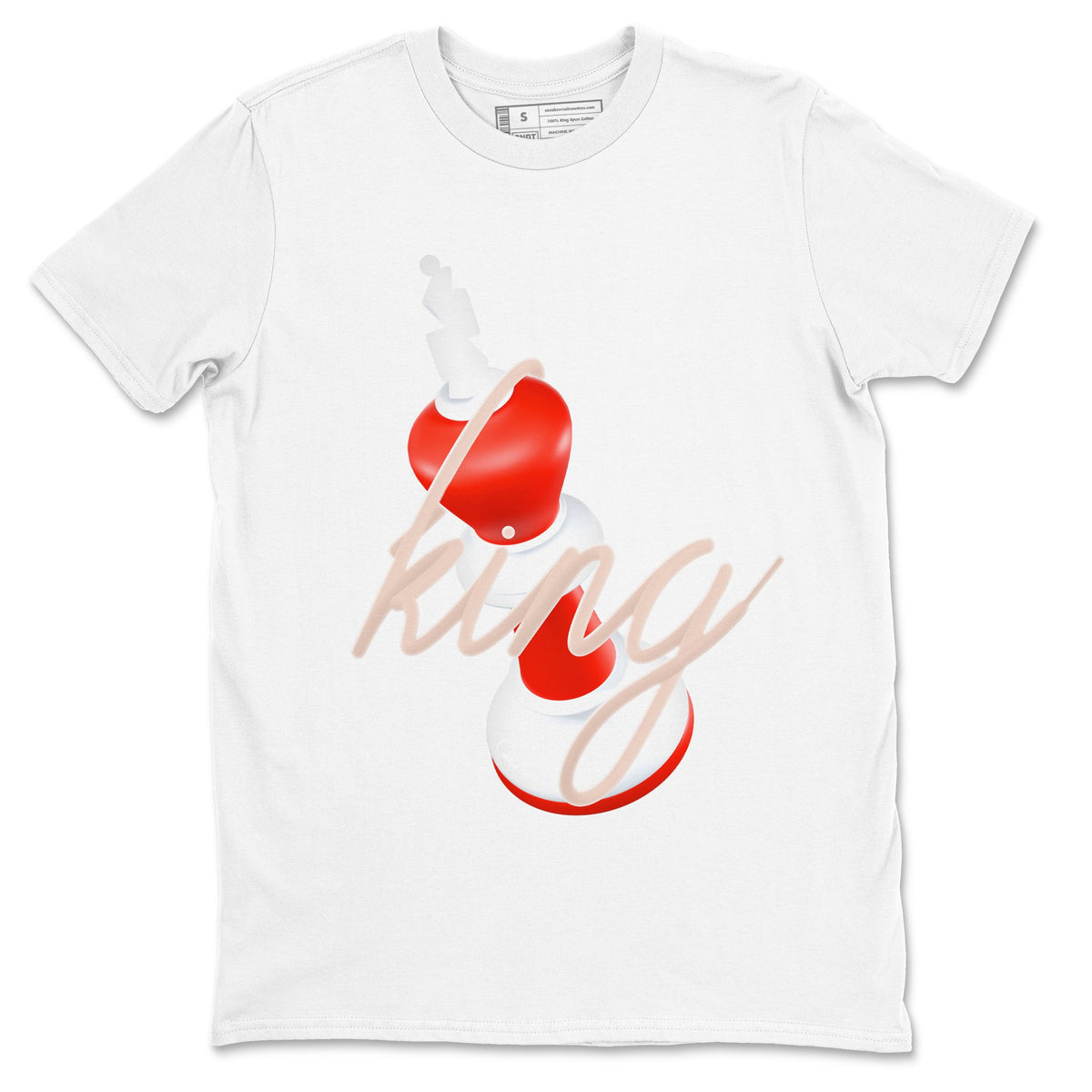 13s Dune Red shirts to match jordans 3D King sneaker match tees Air Jordan 13 Dune Red Drip Gear Zone streetwear brand White 2 unisex cotton tee