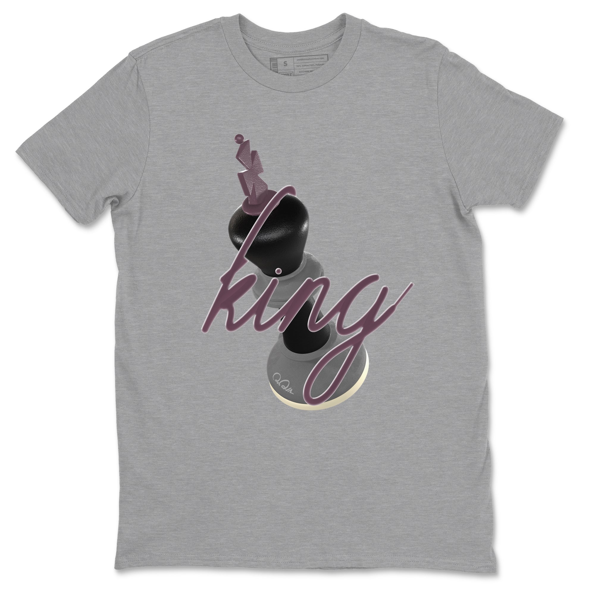 3s A Ma Maniere x Black shirts to match jordans 3D King sneaker match tees A Ma Maniere x Air Jordan 3 “While You Were Sleeping”Sneaker Release Tees unisex cotton Heather Grey 2 crew neck shirts