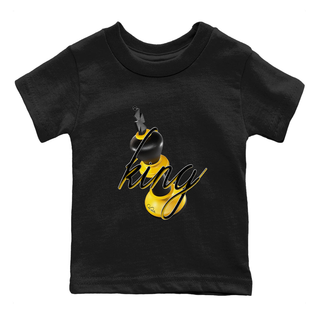 Dunk High Wu Tang shirts to match jordans 3D King sneaker match tees Dunk High Wu Tang match shoes to clothes Drip Gear Zone Youth Baby Black 2 tee