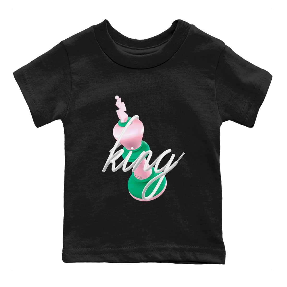 Dunk Low Medium Soft Pink Malachite shirt to match jordans 3D King sneaker tees Dunk Retro SE Medium Soft Pink Malachite Drip Gear Zone baby toddler Black 2 cotton Shirt