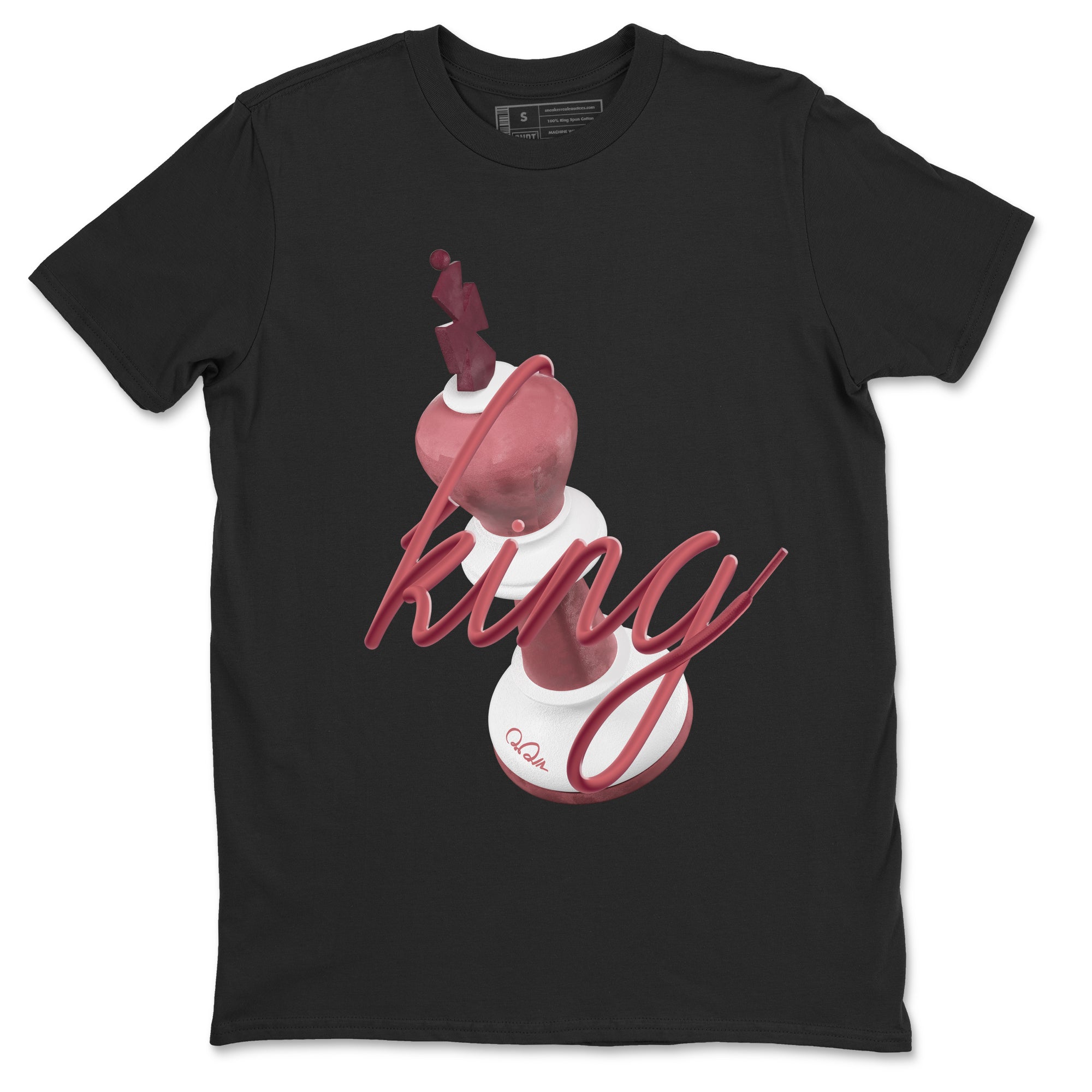 Dunk Valentines Day 2024 shirt to match jordans 3D King sneaker tees Dunk Happy Valentines Day 2024 Drip Gear Zone Unisex Black 2 T-Shirt