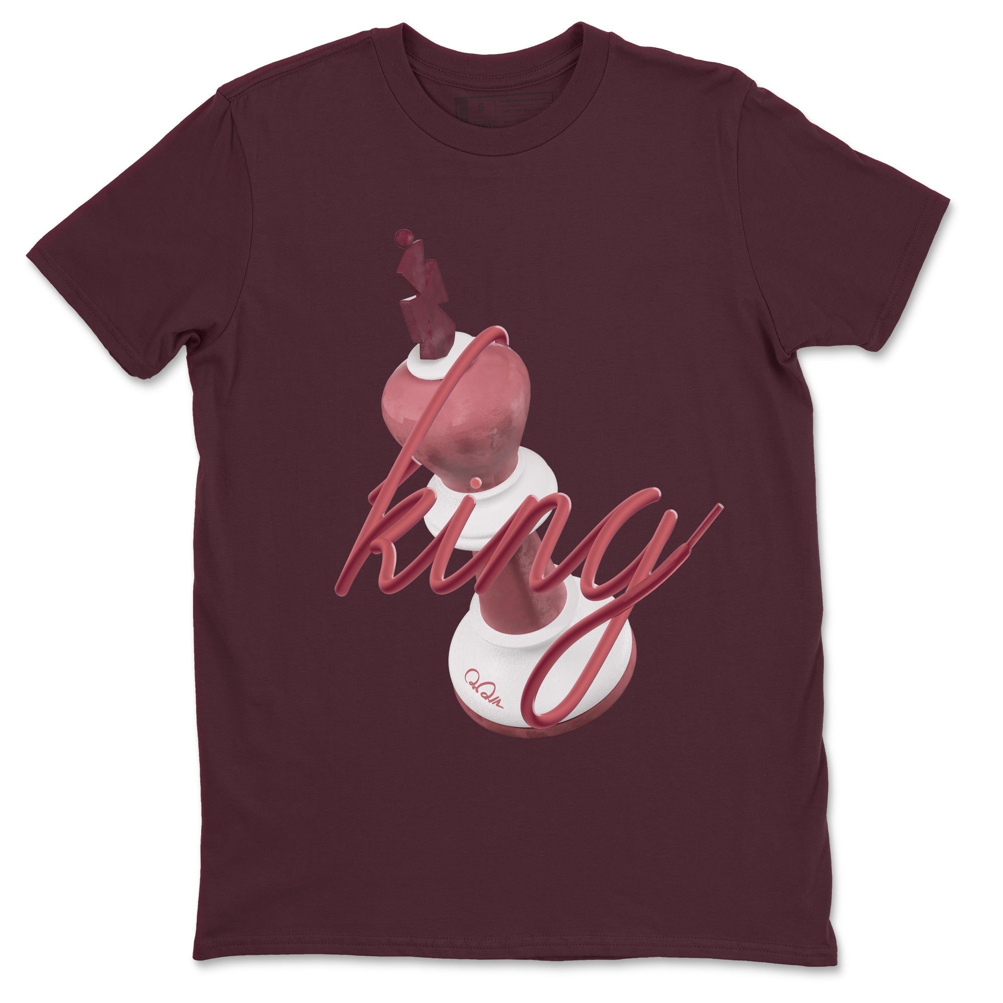Dunk Valentines Day 2024 shirt to match jordans 3D King sneaker tees Dunk Happy Valentines Day 2024 Drip Gear Zone Unisex Maroon 2 T-Shirt