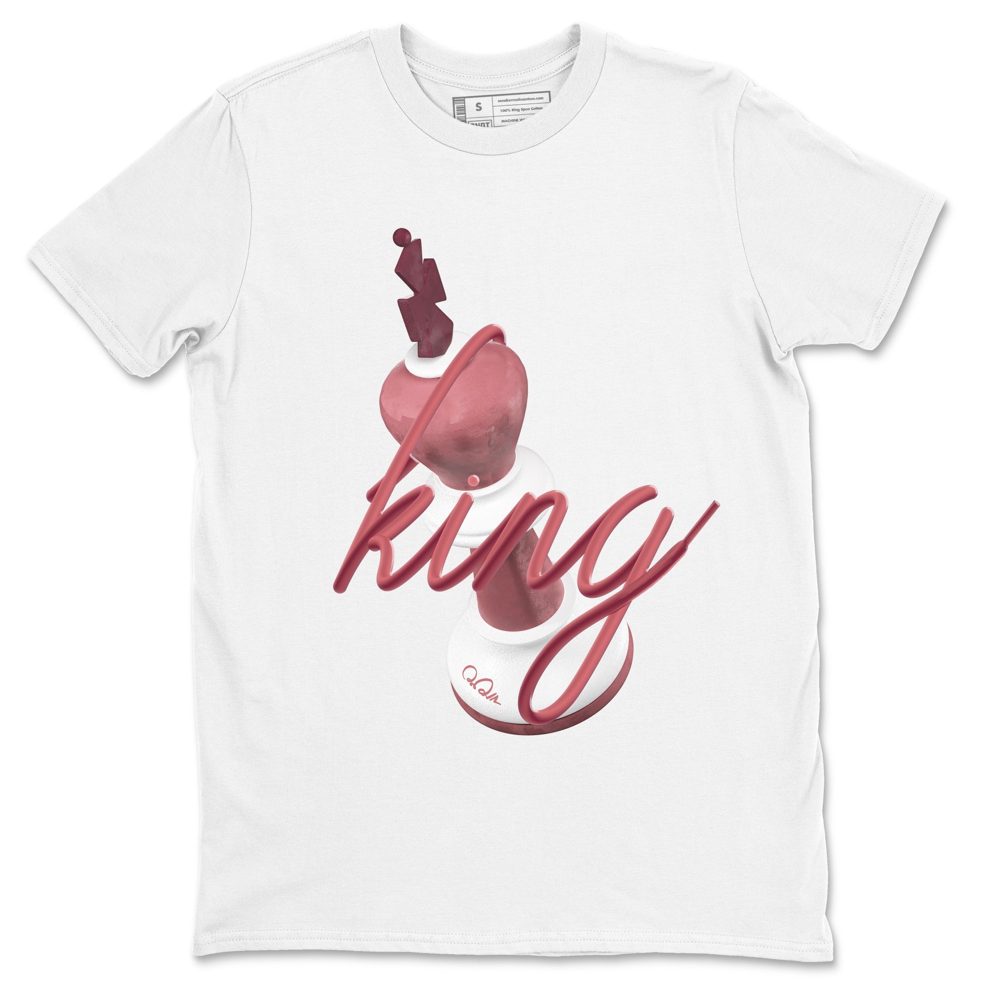 Dunk Valentines Day 2024 shirt to match jordans 3D King sneaker tees Dunk Happy Valentines Day 2024 Drip Gear Zone Unisex White 2 T-Shirt