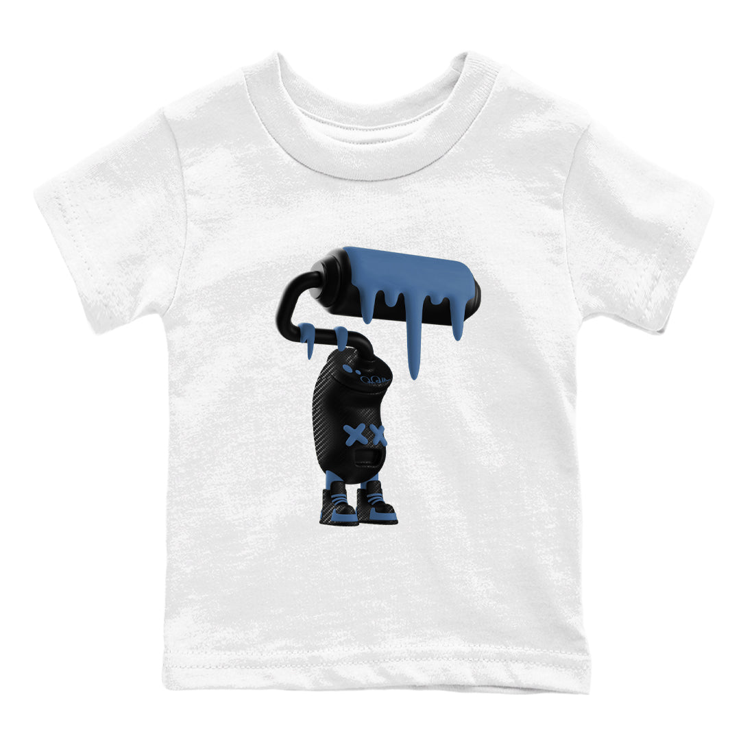 Sneaker Threads  Sneaker Tees To Match Air Foamposite One Carbon Fiber  3D Paint Roller Youth Graphic Tee White 2. Perfect for Jordan releases 2025 colorways.