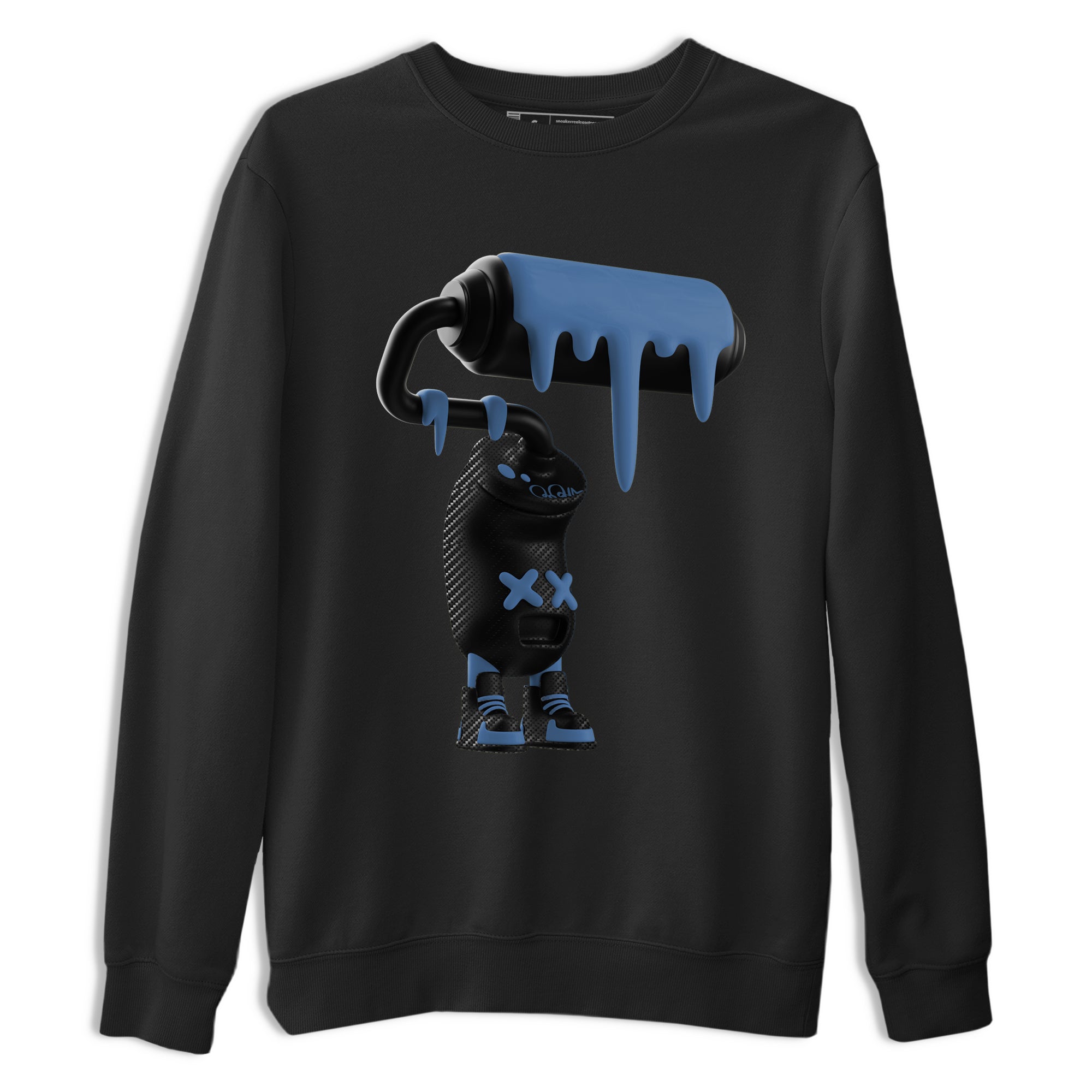 Sneaker Threads  Sneaker Tees To Match Air Foamposite One Carbon Fiber  3D Paint Roller Graphic Tee Black 2. Perfect for Jordan releases 2025 colorways.