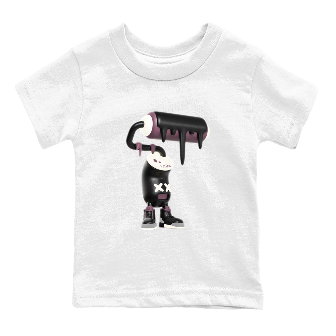 3s A Ma Maniere x Black shirts to match jordans 3D Paint Roller sneaker match tees A Ma Maniere x Air Jordan 3 “While You Were Sleeping”Sneaker Release Tees Youth Baby White 2 crew neck shirts