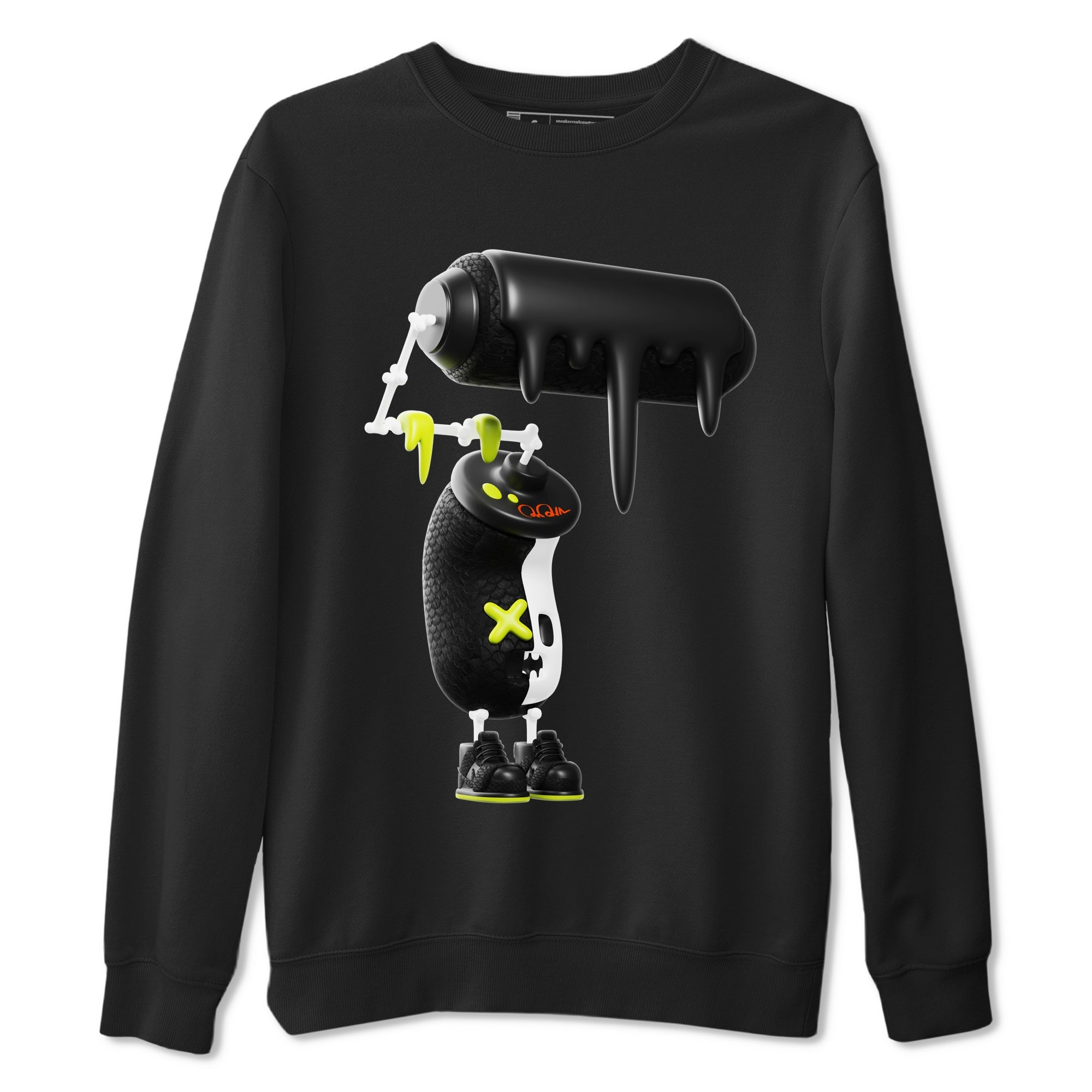 Dunk Halloween shirt to match jordans 3D Paint Roller sneaker tees halloween horror nights Nike Dunk Halloween Drip Gear Zone Unisex Black 2 T-Shirt