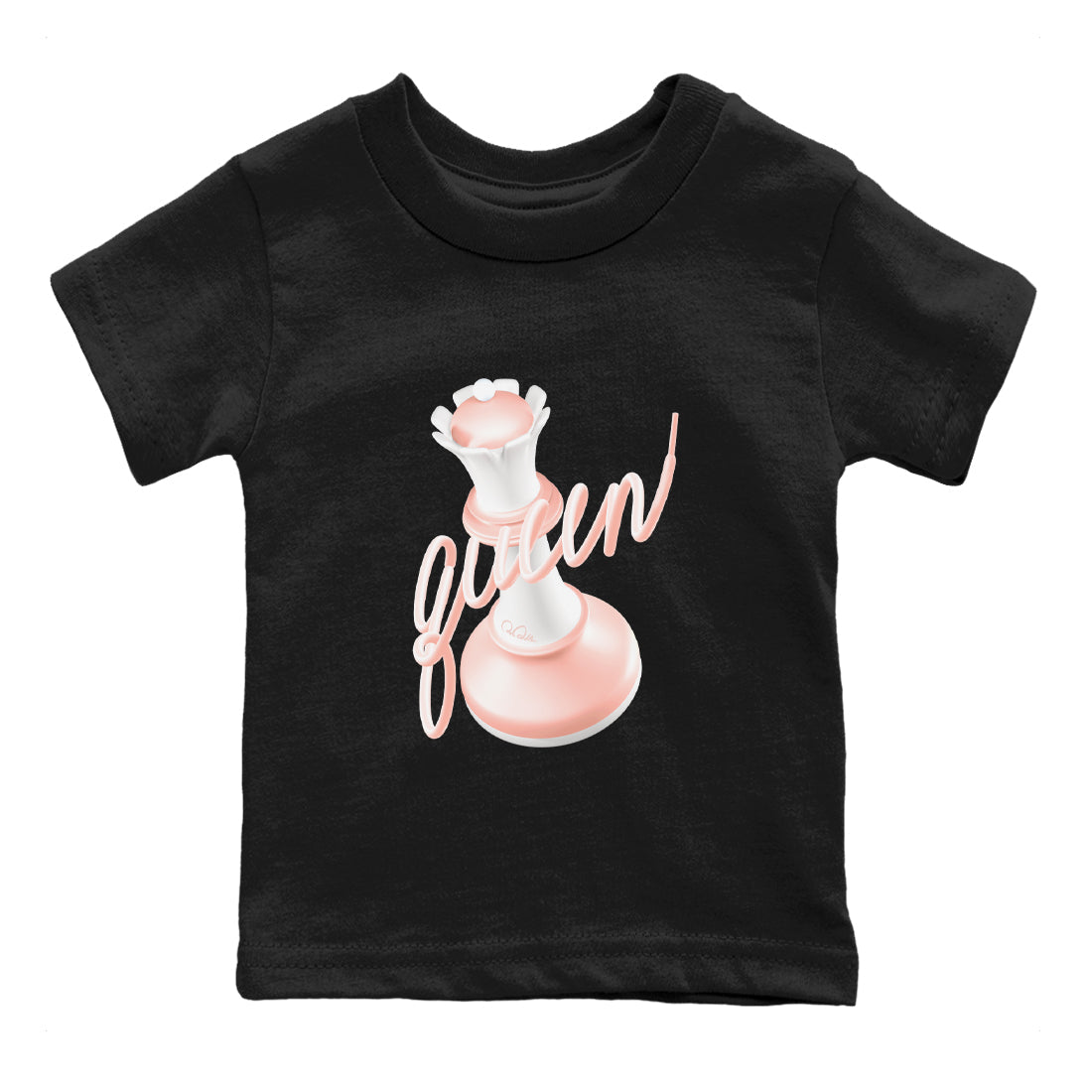11s Legend Pink shirts to match jordans 3D Queen sneaker match tees Air Jordan 11 Legend Pink Drip Gear Zone streetwear brand Baby and Youth Black 2 cotton tee