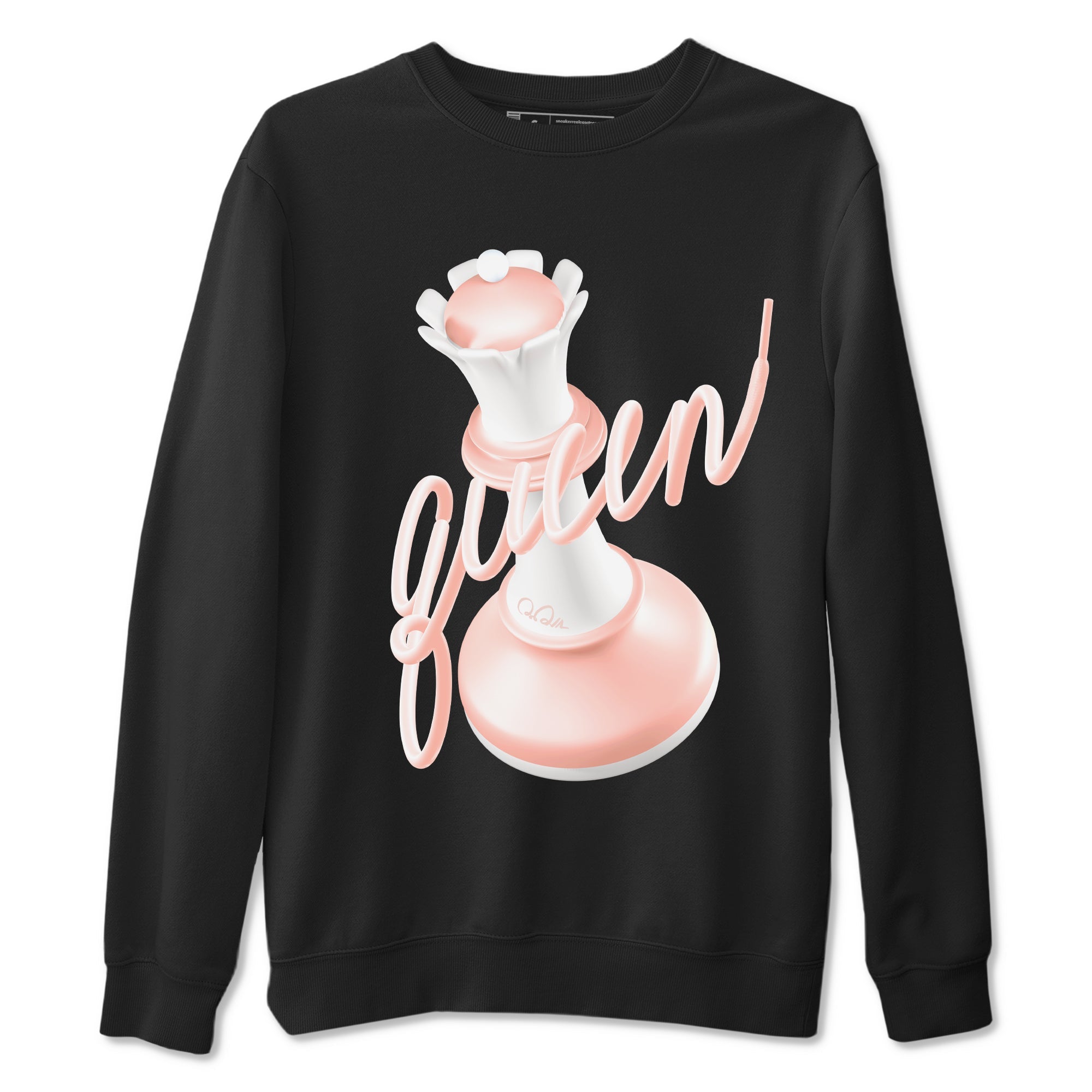 11s Legend Pink shirts to match jordans 3D Queen sneaker match tees Air Jordan 11 Legend Pink Drip Gear Zone streetwear brand Black 2 unisex cotton tee
