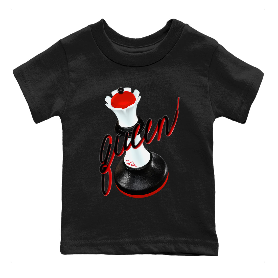 12s Taxi Flip shirts to match jordans 3D Queen sneaker match tees Air Jordan 12 Taxi Flip Drip Gear Zone streetwear brand Baby and Youth Black 2 cotton tee