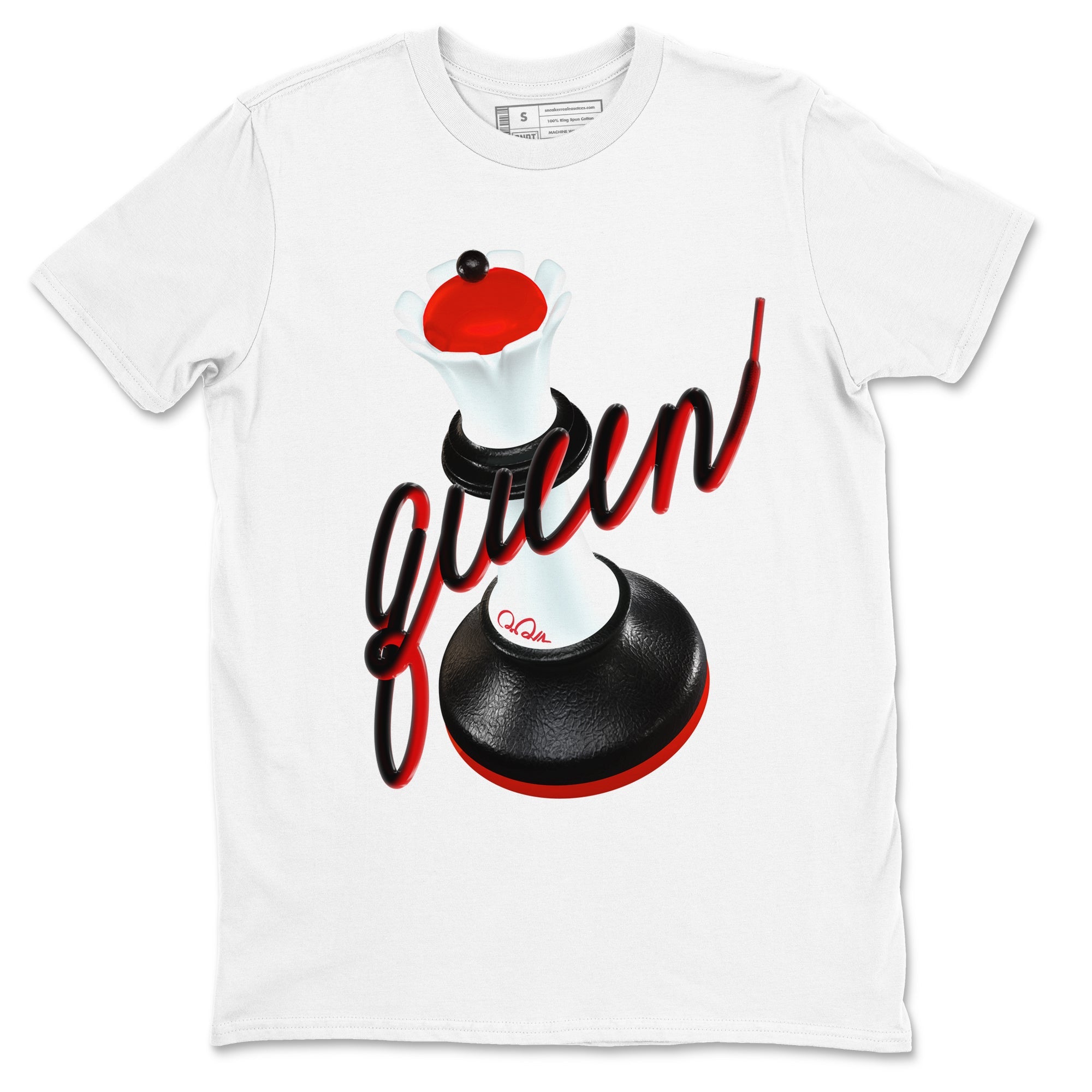 12s Taxi Flip shirts to match jordans 3D Queen sneaker match tees Air Jordan 12 Taxi Flip Drip Gear Zone streetwear brand White 2 unisex cotton tee