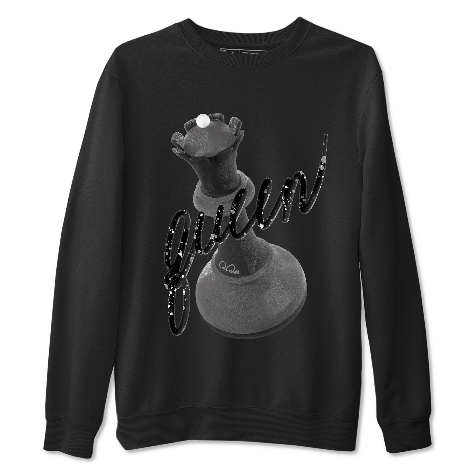 4s Fear shirts to match jordans 3D Queen sneaker match tees Air Jordan 4 Fear match shoes to clothes Drip Gear Zone unisex cotton Black 2 shirts