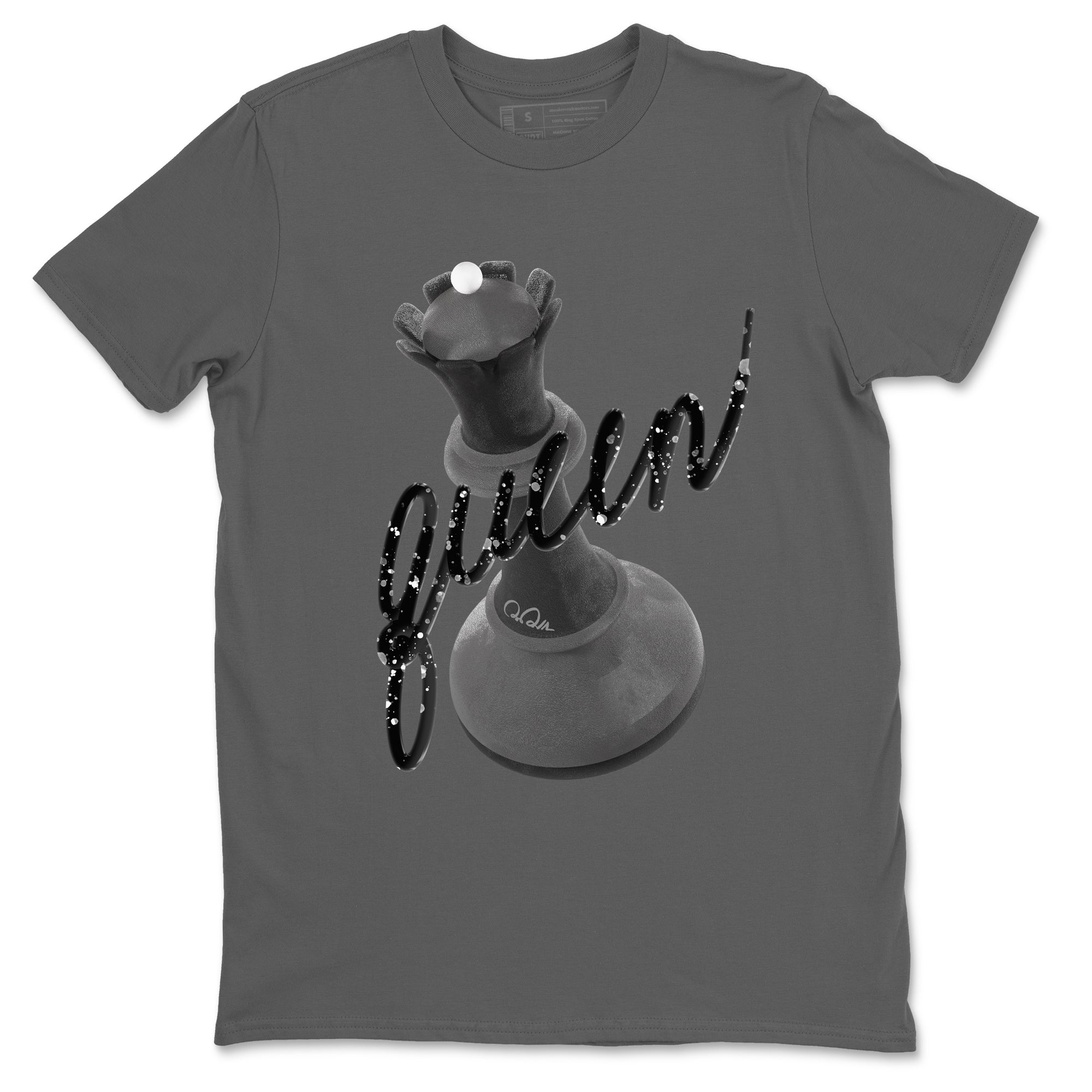 4s Fear shirts to match jordans 3D Queen sneaker match tees Air Jordan 4 Fear match shoes to clothes Drip Gear Zone unisex cotton Cool Grey 2 shirts