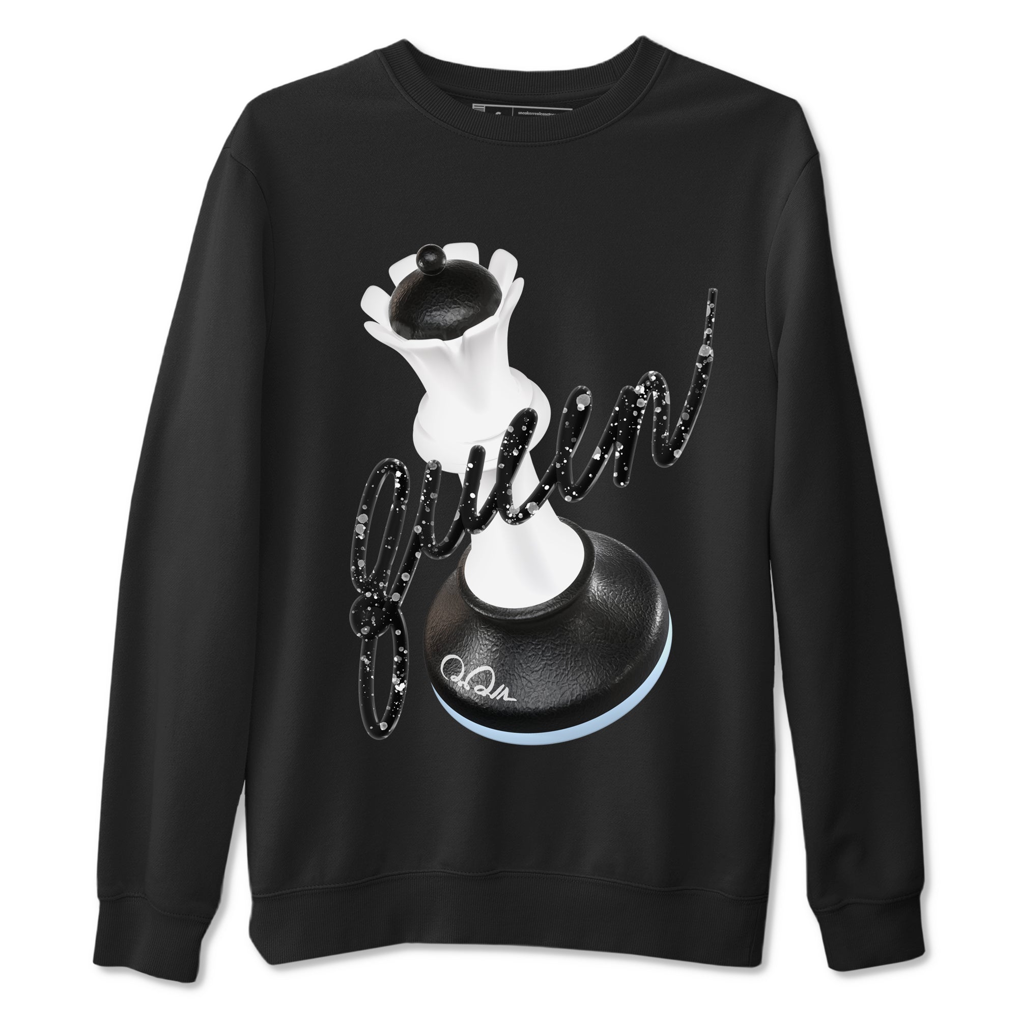 AJ6 White Black shirts to match jordans 3D Queen sneaker match tees Air Jordan 6 White Black Drip Gear Zone streetwear brand Black 2 unisex cotton tee