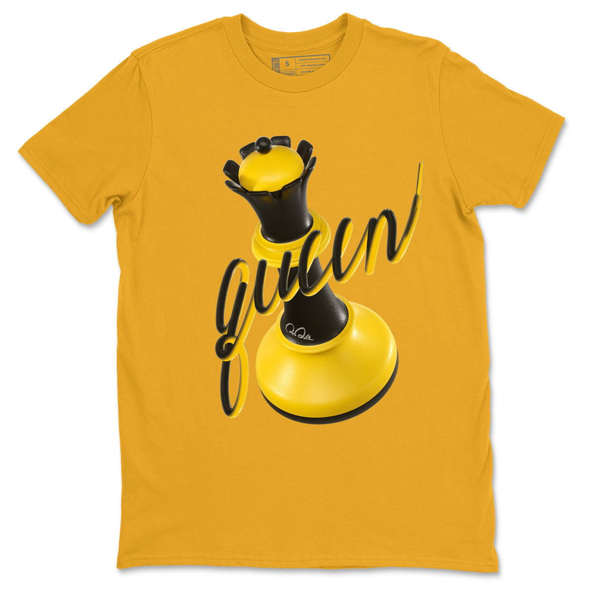 Dunk High Wu Tang shirts to match jordans 3D Queen sneaker match tees Dunk High Wu Tang match shoes to clothes Drip Gear Zone unisex cotton Gold 2 shirts