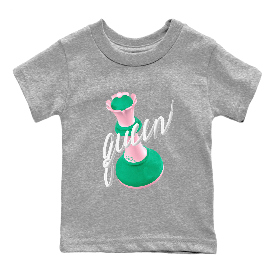 Dunk Low Medium Soft Pink Malachite shirt to match jordans 3D Queen sneaker tees Dunk Retro SE Medium Soft Pink Malachite Drip Gear Zone baby toddler Heather Grey 2 cotton Shirt