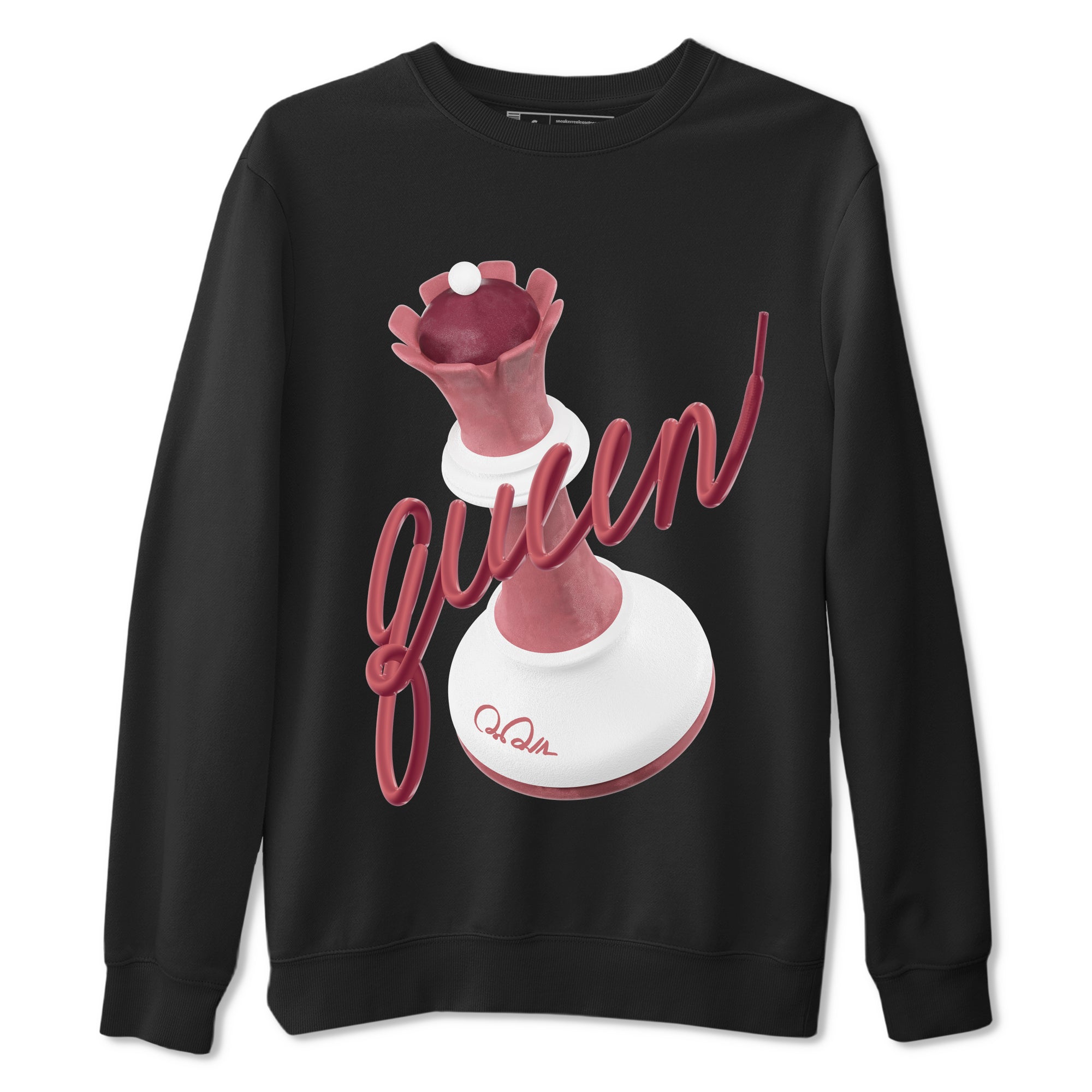 Dunk Valentines Day 2024 shirt to match jordans 3D Queen sneaker tees Dunk Happy Valentines Day 2024 Drip Gear Zone Unisex Black 2 T-Shirt