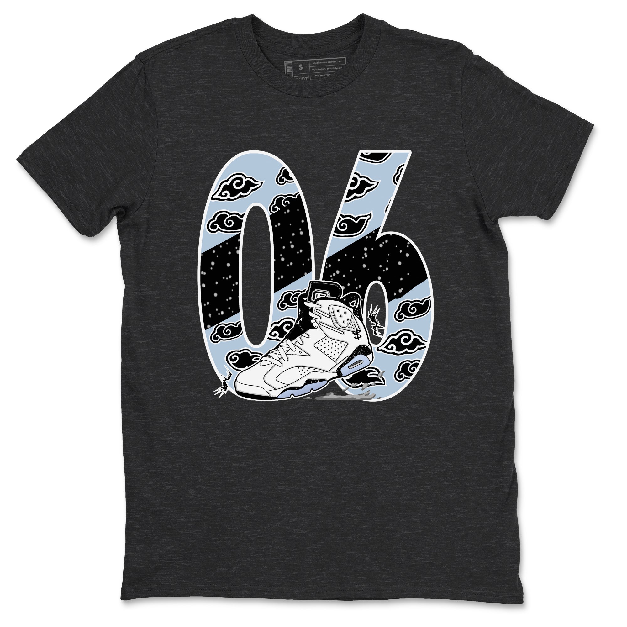 6s Reverse Cookies shirt to match jordans Aggressive Dribble sneaker tees Air Jordan 6 Reverse Cookies SNRT Sneaker Release Tees unisex cotton Charcoal Heather 2 crew neck shirt