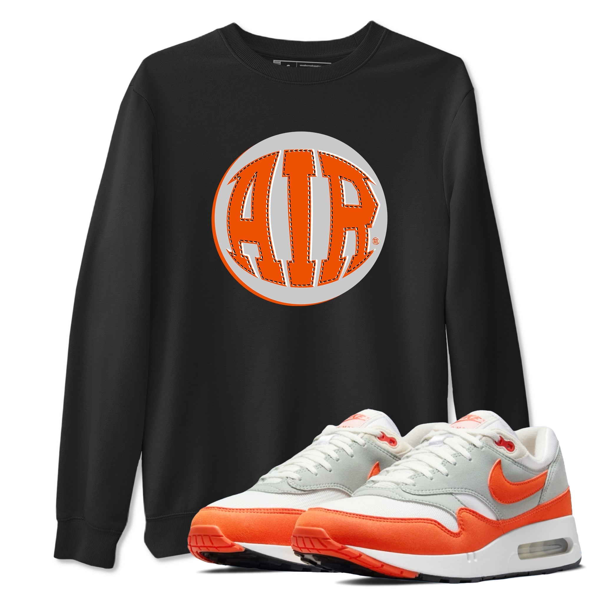 Air Max 1 OG '86 'Summit White and Cosmic Clay shirts to match jordans AIR sneaker match tees Air Max 1 Cosmic Clay match shoes to clothes Drip Gear Zone unisex cotton Black 1 shirts