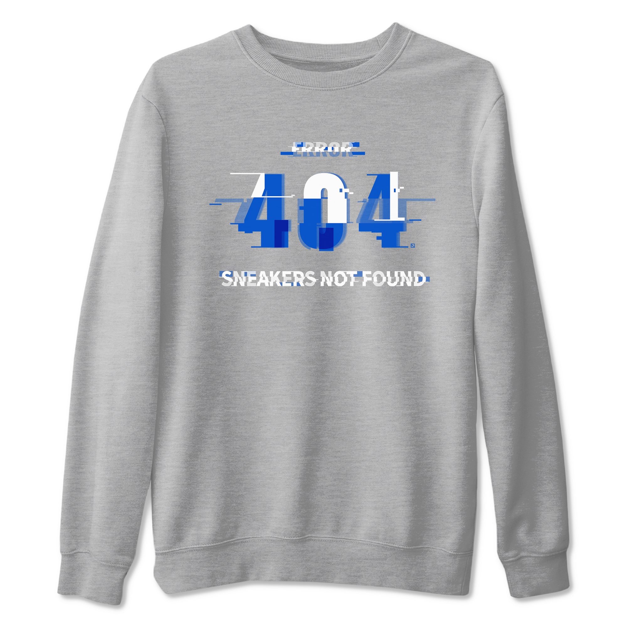  shirt to match jordans Air Force 1 404 Error sneaker tees  Drip Gear Zone unisex cotton Heather Grey 2 crew neck shirt