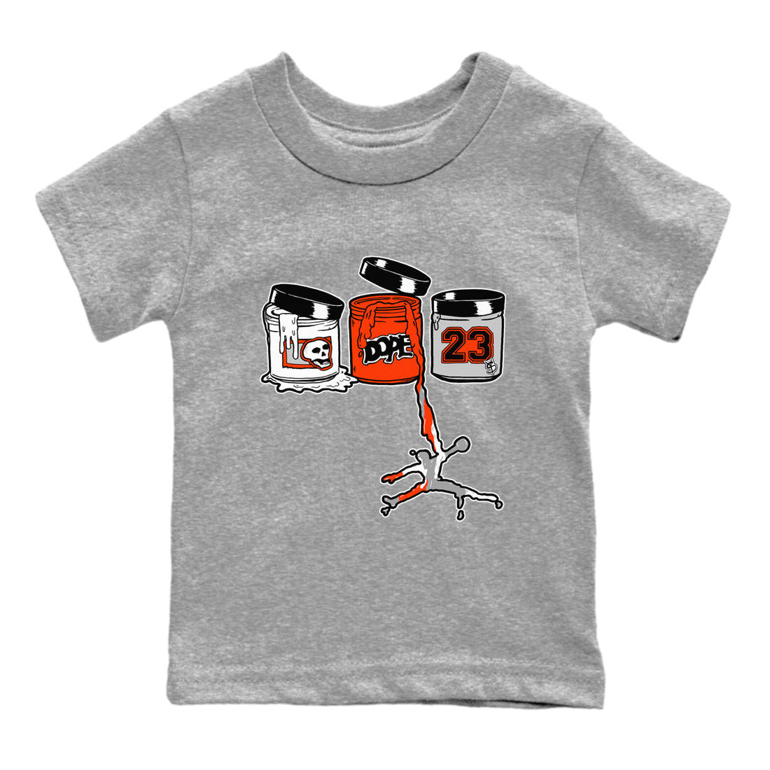 Air Max 1 OG '86 'Summit White and Cosmic Clay shirts to match jordans Jordan Paint sneaker match tees Air Max 1 Cosmic Clay match shoes to clothes Drip Gear Zone Youth Baby Heather Grey 2 tee