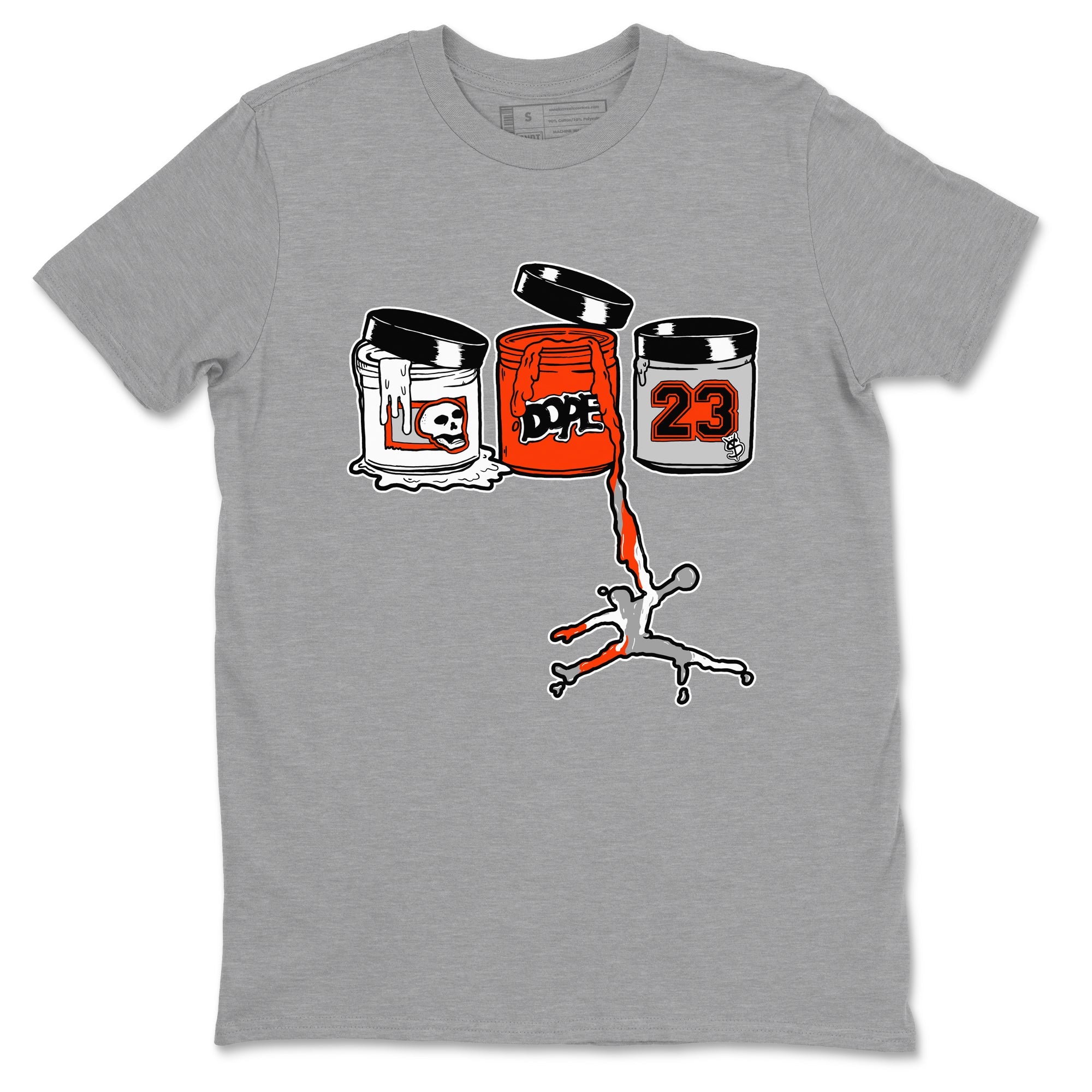 Air Max 1 OG '86 'Summit White and Cosmic Clay shirts to match jordans Jordan Paint sneaker match tees Air Max 1 Cosmic Clay match shoes to clothes Drip Gear Zone unisex cotton Heather Grey 2 shirts