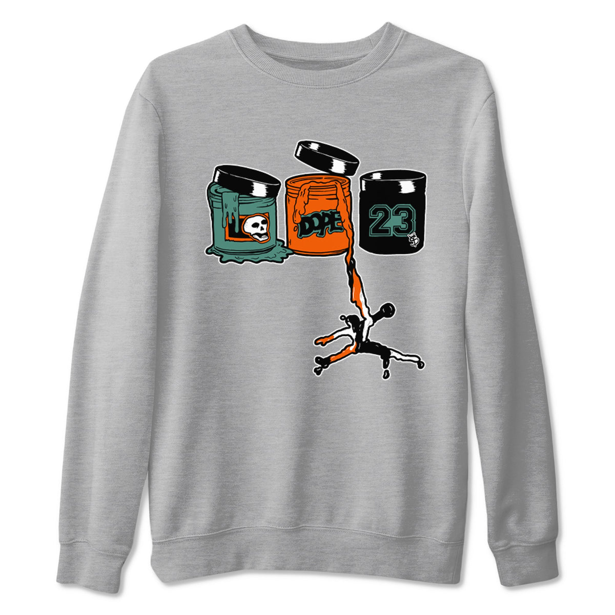 Dunk Low Ceramic shirts to match jordans Jordan Paint sneaker match tees Dunk Ceramic match shoes to clothes Drip Gear Zone unisex cotton Heather Grey 2 shirts