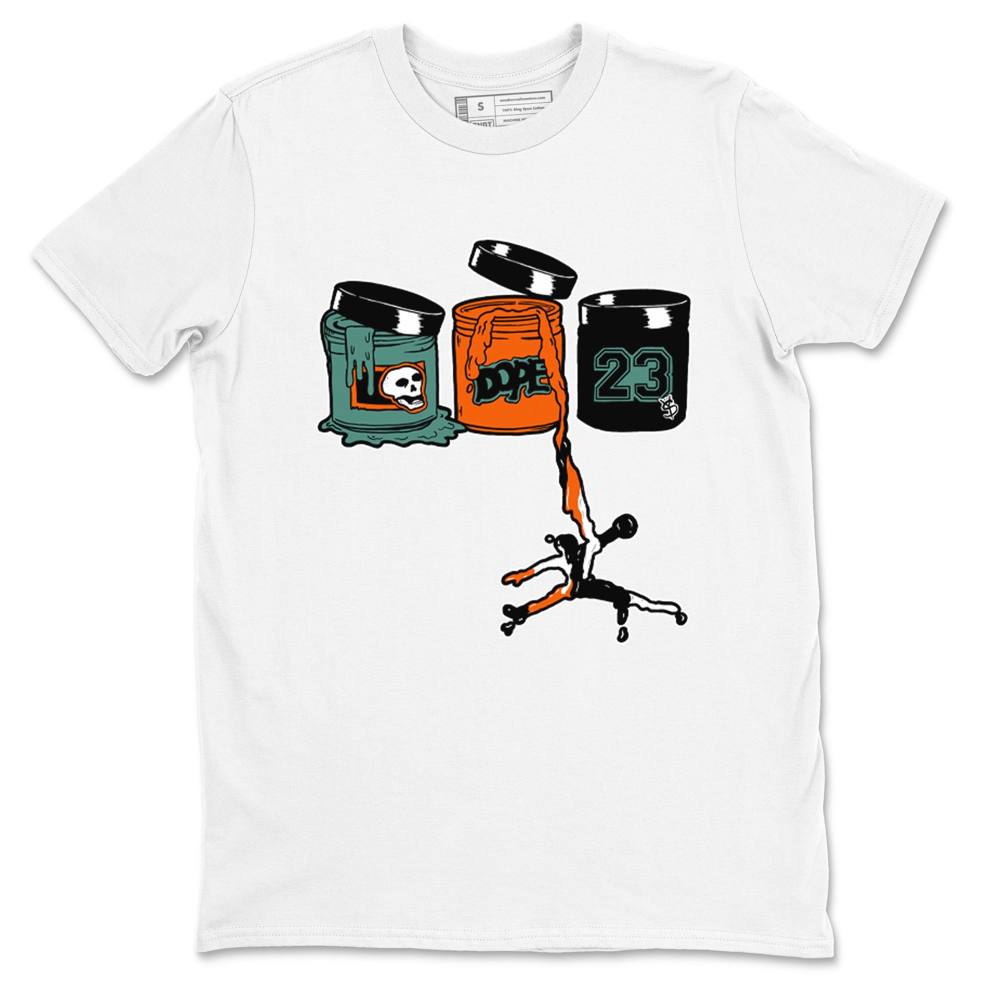 Dunk Low Ceramic shirts to match jordans Jordan Paint sneaker match tees Dunk Ceramic match shoes to clothes Drip Gear Zone unisex cotton White 2 shirts