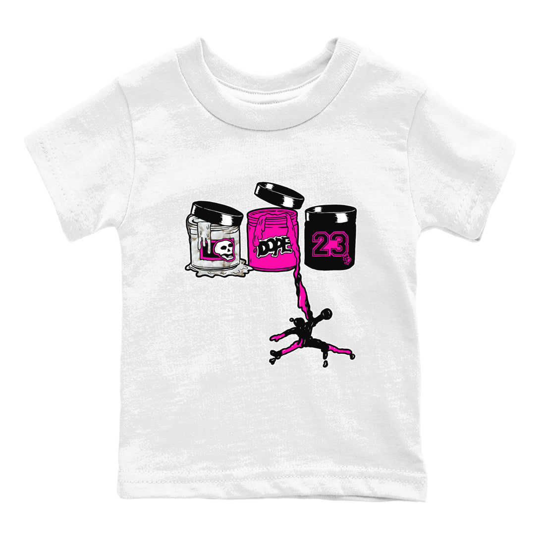 Nike KD 4 Retro Aunt Pearl shirts to match jordans Jordan Paint sneaker match tees Nike KD 4 Aunt Pearl match shoes to clothes Drip Gear Zone Youth Baby White 2 tee