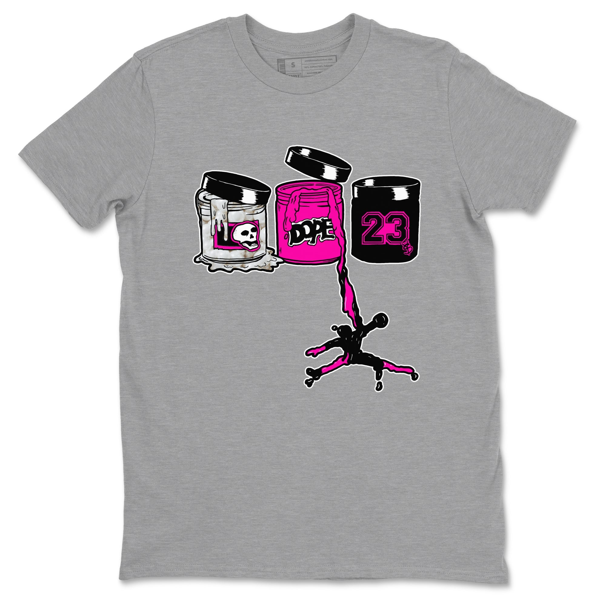 Nike KD 4 Retro Aunt Pearl shirts to match jordans Jordan Paint sneaker match tees Nike KD 4 Aunt Pearl match shoes to clothes Drip Gear Zone unisex cotton Heather Grey 2 shirts