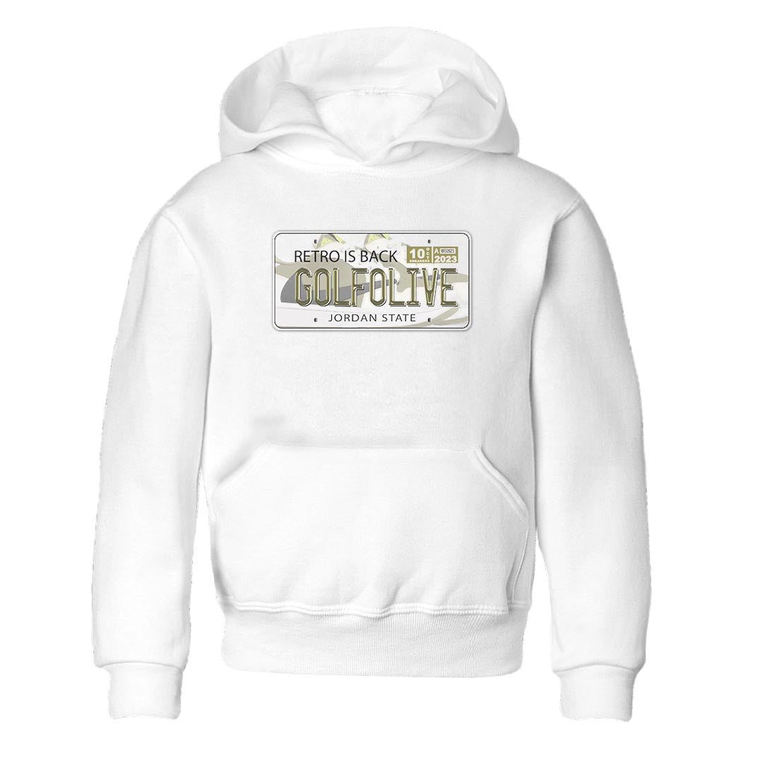 Jordan 1 Low X Travis Scott Golf Olive shirt to match jordans Jordan Plate sneaker release tees Air Jordan 1 Travis Scott Golf Olive Drip Gear Zone Baby Toddler White 2 T-Shirt