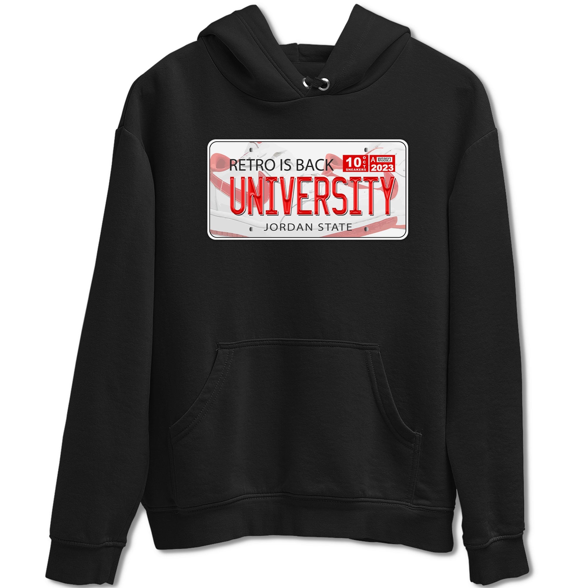 1s Low University Red shirt to match jordans Jordan Plate sneaker tees Air Jordan 1 University Red Drip Gear Zone Sneaker Matching Clothing Brand Unisex Sneaker Tee Black 2 T-Shirt