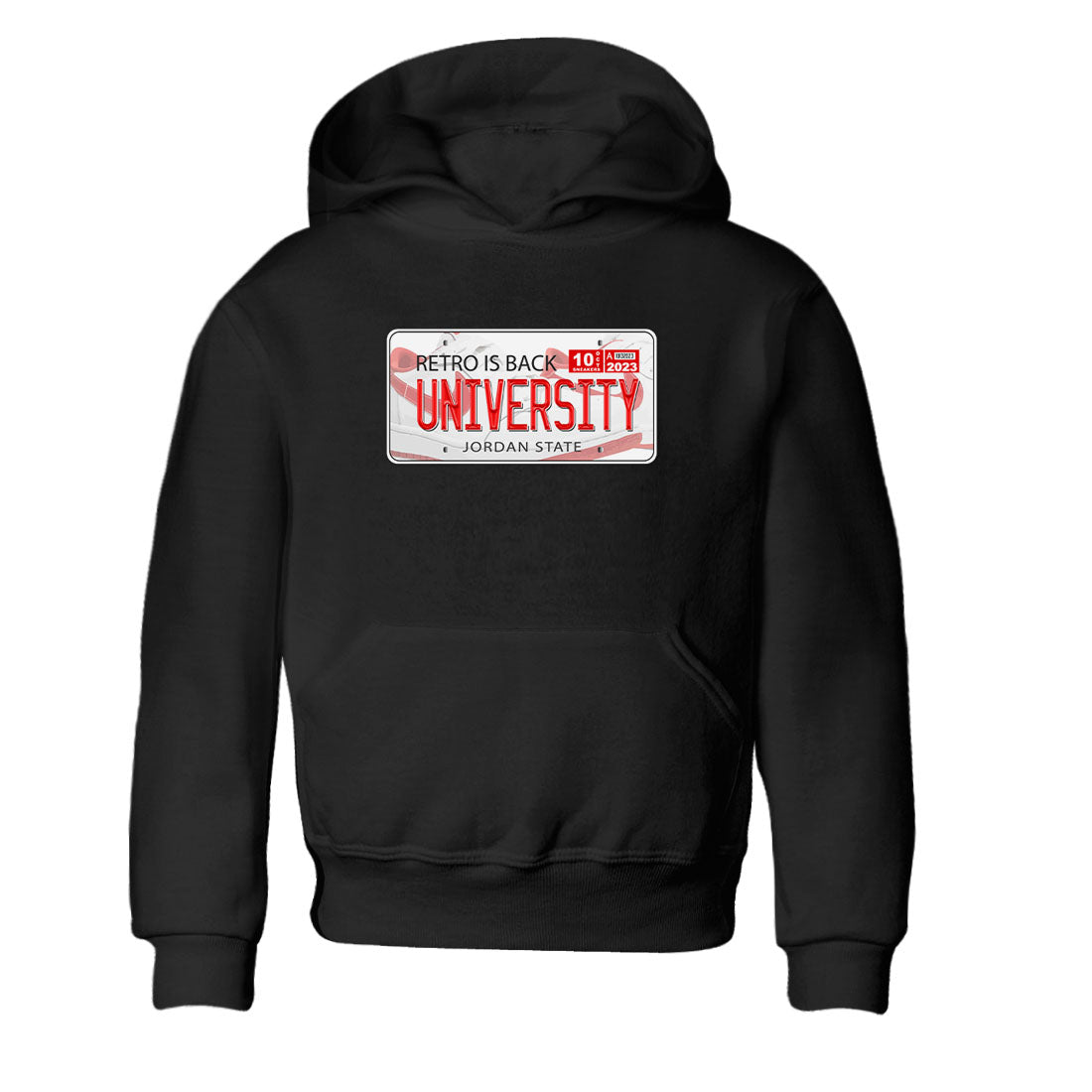 1s Low University Red shirt to match jordans Jordan Plate sneaker tees Air Jordan 1 University Red Drip Gear Zone Sneaker Matching Clothing Brand Baby Toddler Black 2 T-Shirt