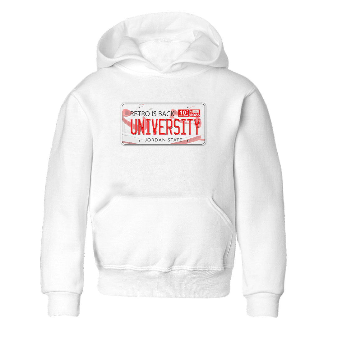 1s Low University Red shirt to match jordans Jordan Plate sneaker tees Air Jordan 1 University Red Drip Gear Zone Sneaker Matching Clothing Brand Baby Toddler White 2 T-Shirt