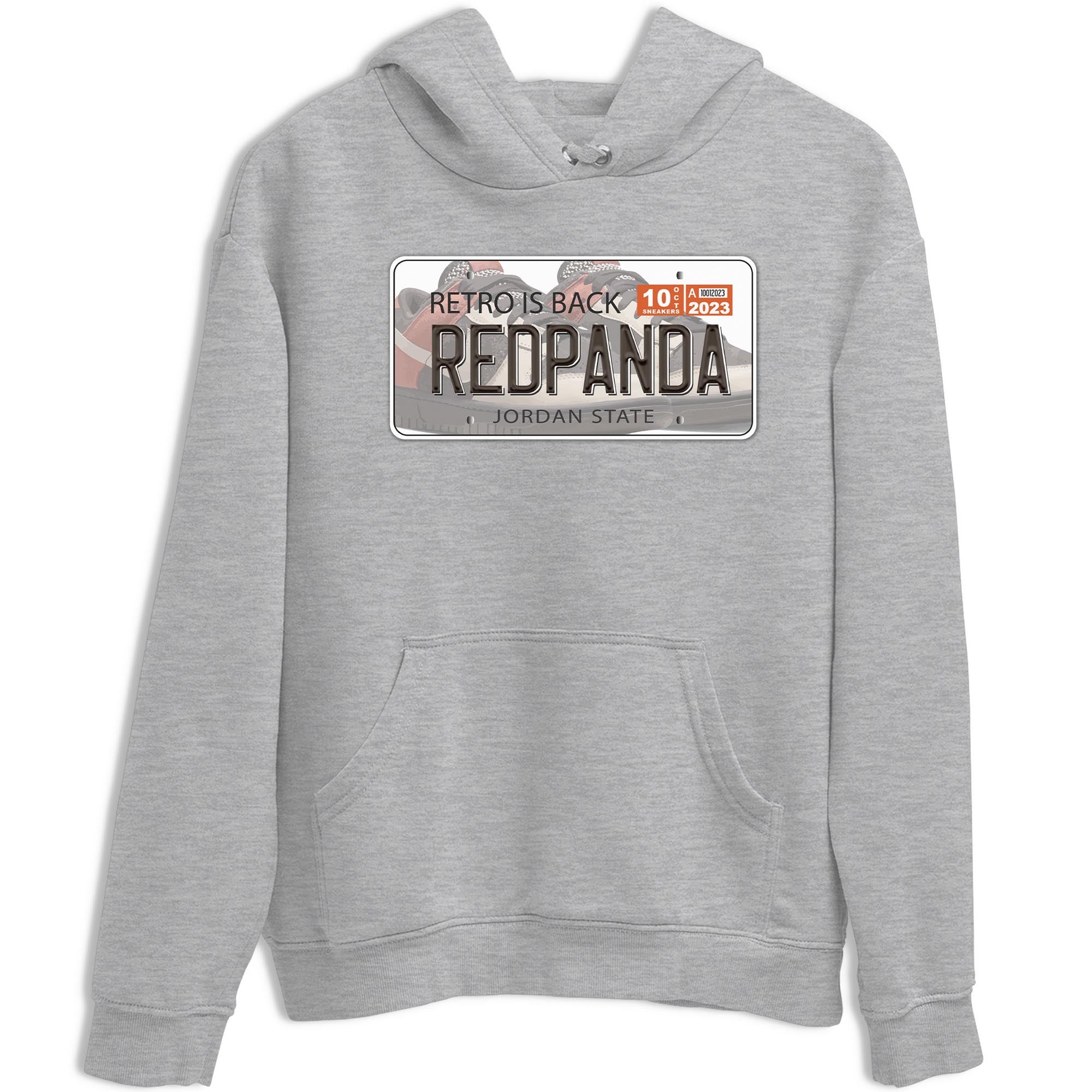 Nike Low Dunk Red Panda shirt to match jordans Jordan Plate sneaker tees Nike Dunk Red Panda Drip Gear Zone Unisex Streetwear Clothing Heather Grey 2 T-Shirt