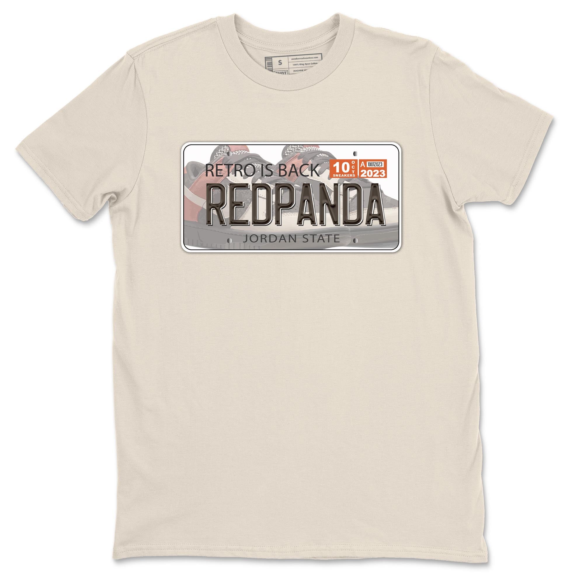 Nike Low Dunk Red Panda shirt to match jordans Jordan Plate sneaker tees Nike Dunk Red Panda Drip Gear Zone Unisex Streetwear Clothing Natural 2 T-Shirt