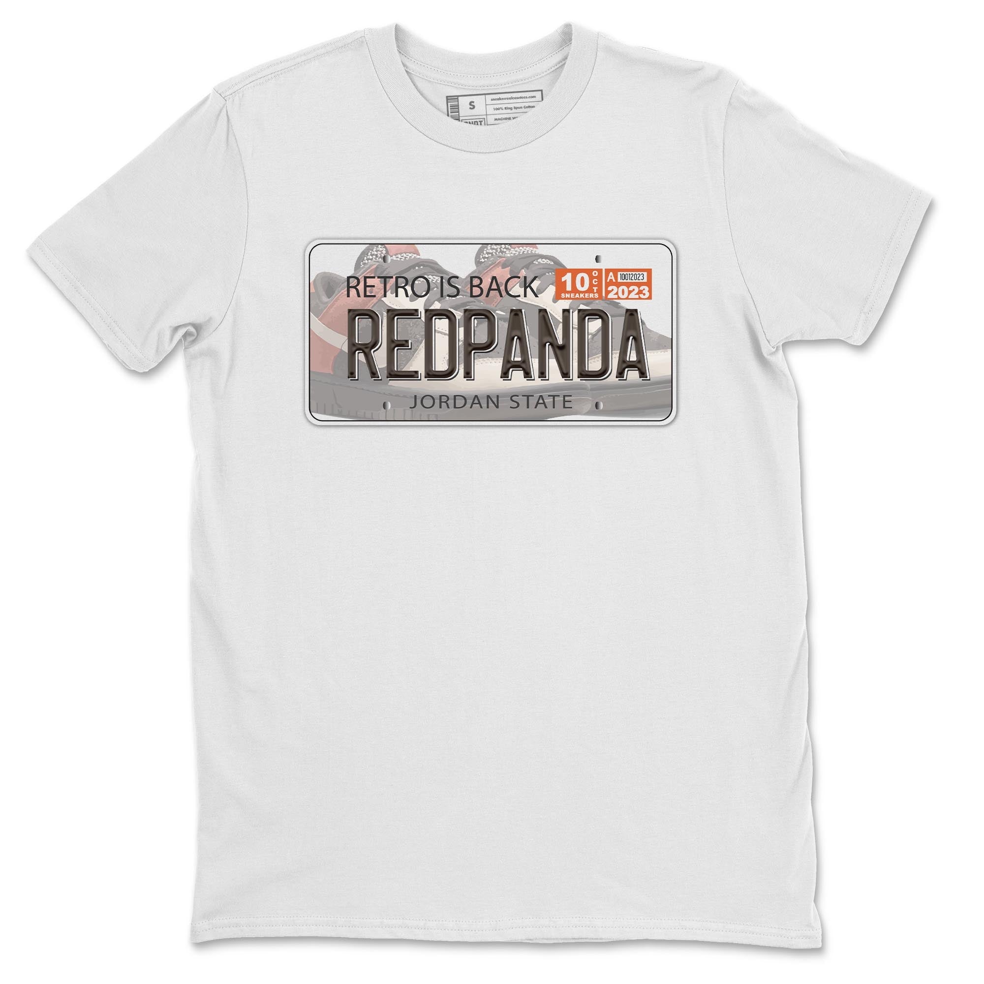 Nike Low Dunk Red Panda shirt to match jordans Jordan Plate sneaker tees Nike Dunk Red Panda Drip Gear Zone Unisex Streetwear Clothing White 2 T-Shirt