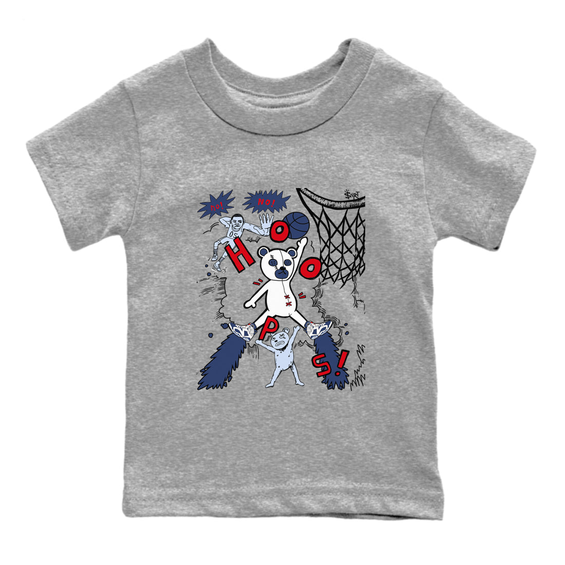  shirt to match jordans AJ6 Olympic sneaker tees  Drip Gear Zone baby toddler Heather Grey 2 cotton Shirt