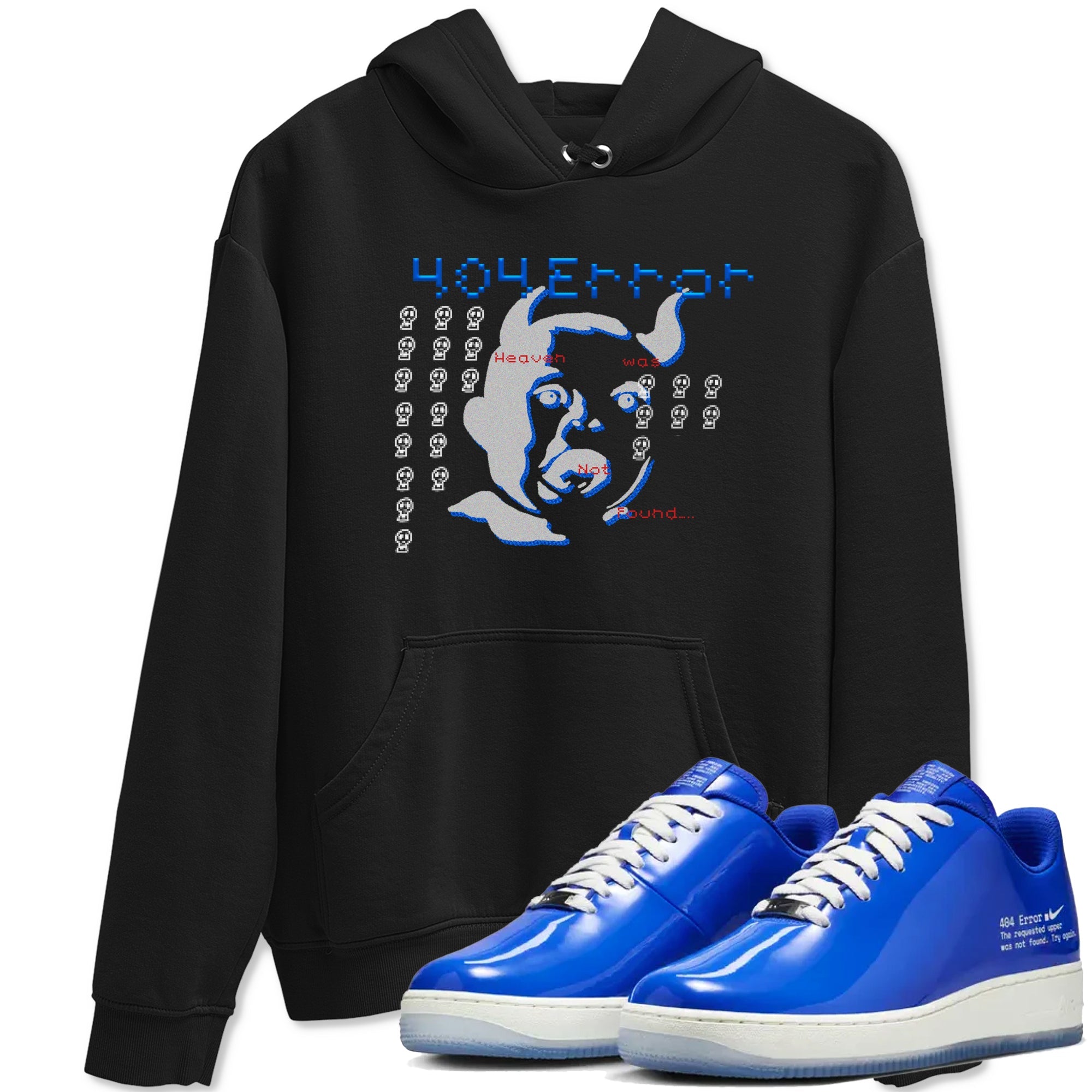 Air Force 1 404 Error shirt to match jordans Are You Blessed sneaker tees Air Force 1 404 Error Drip Gear Zone unisex cotton Black 1 crew neck shirt