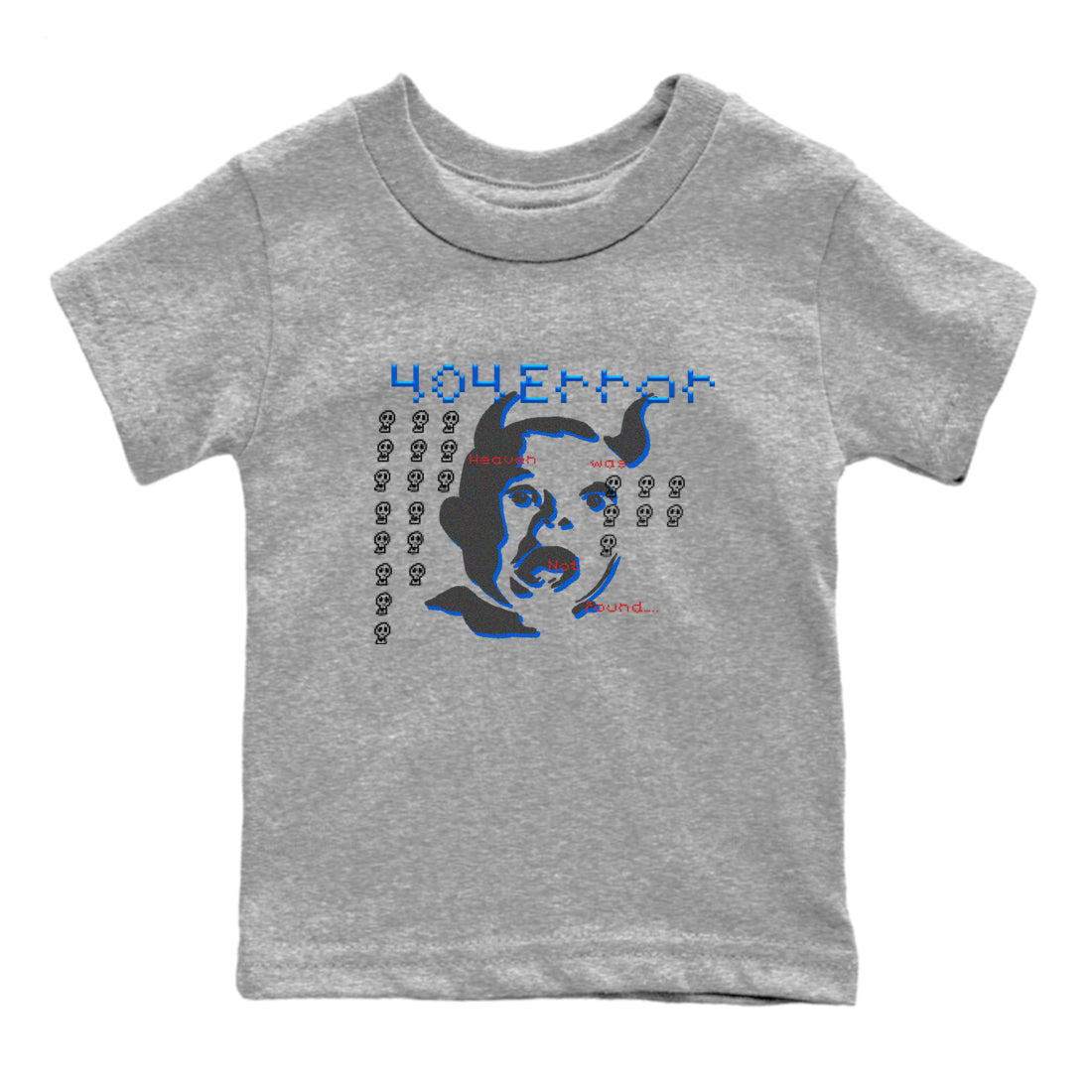 Air Force 1 404 Error shirt to match jordans Are You Blessed sneaker tees Air Force 1 404 Error Drip Gear Zone baby toddler Heather Grey 2 cotton Shirt