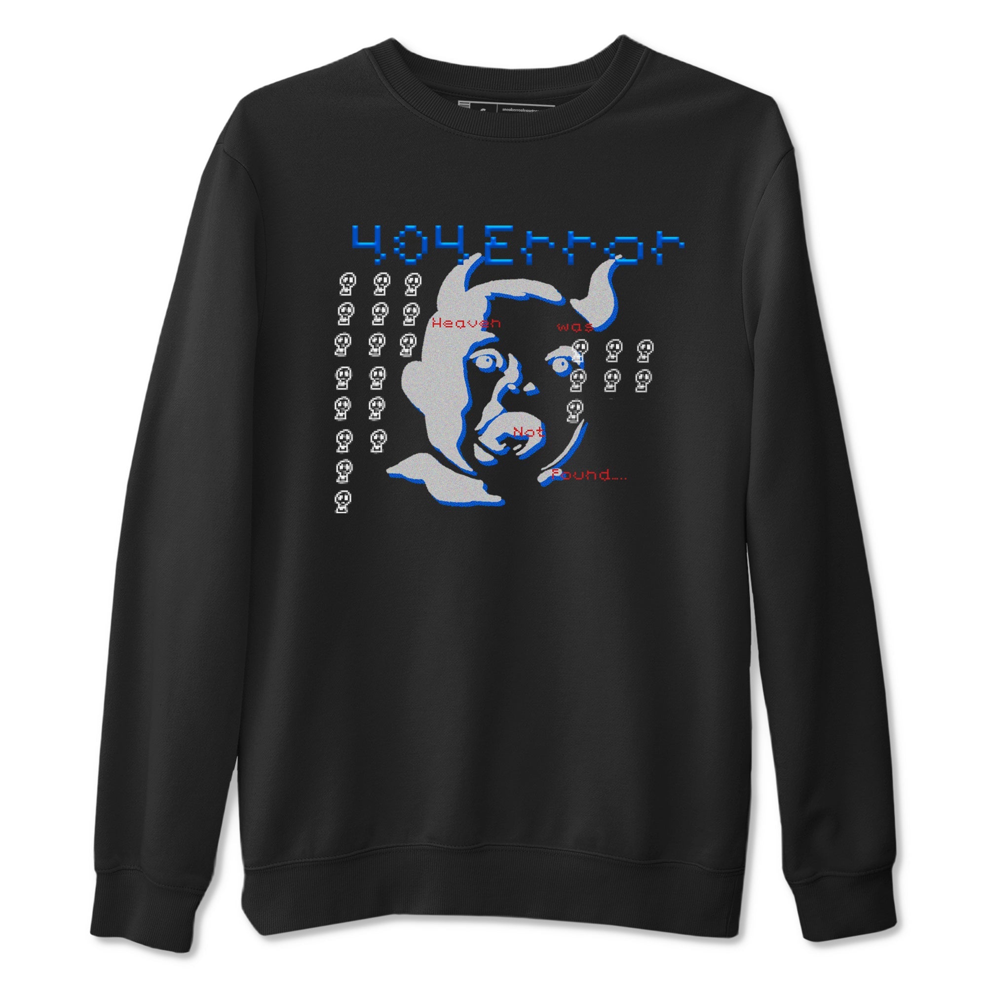 Air Force 1 404 Error shirt to match jordans Are You Blessed sneaker tees Air Force 1 404 Error Drip Gear Zone unisex cotton Black 2 crew neck shirt