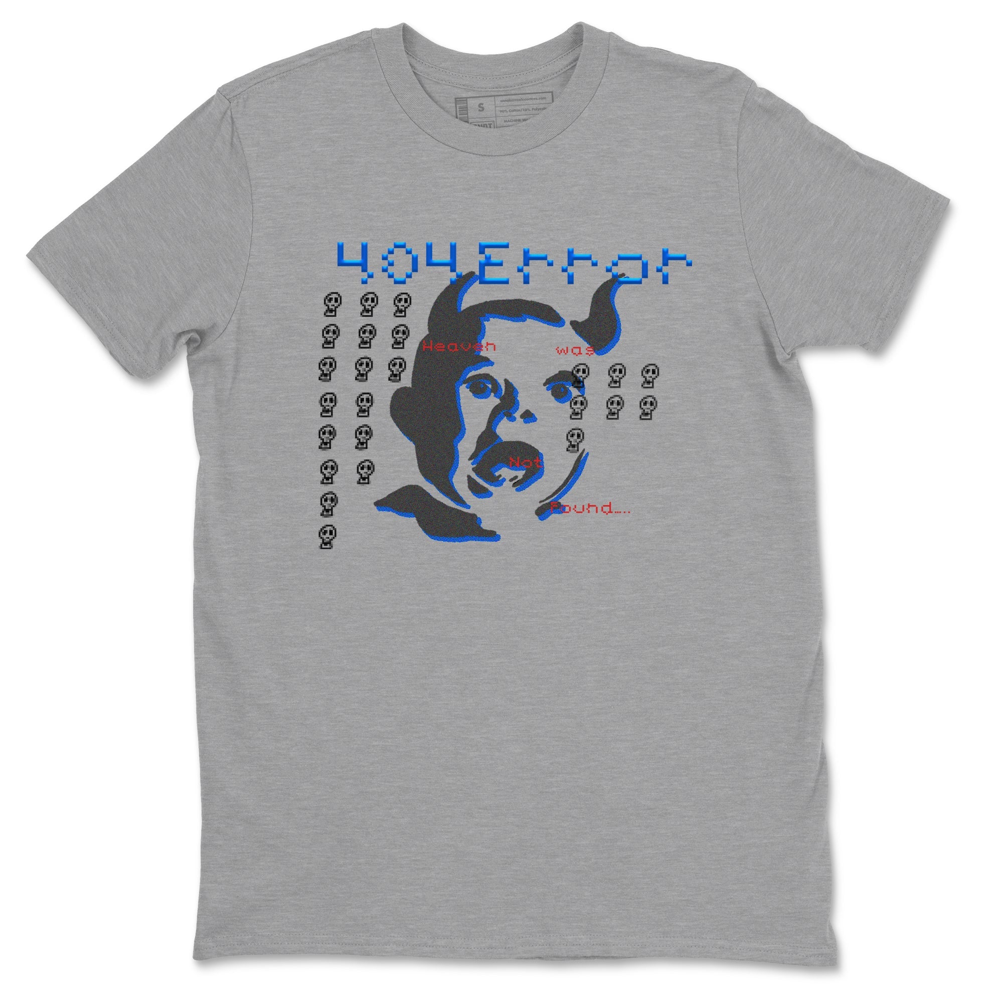 Air Force 1 404 Error shirt to match jordans Are You Blessed sneaker tees Air Force 1 404 Error Drip Gear Zone unisex cotton Heather Grey 2 crew neck shirt