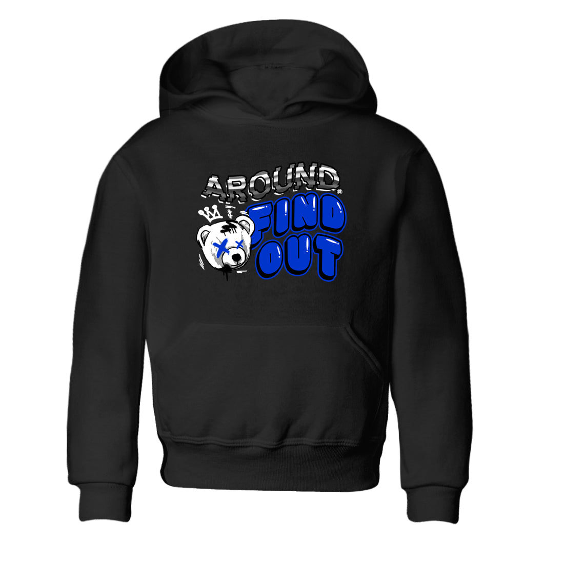 AJ12 Blueberry Blue shirts to match jordans Around And Find Out sneaker match tees Air Jordan 12 Blueberry Drip Gear Zone Youth Baby Black 2 crew neck shirts