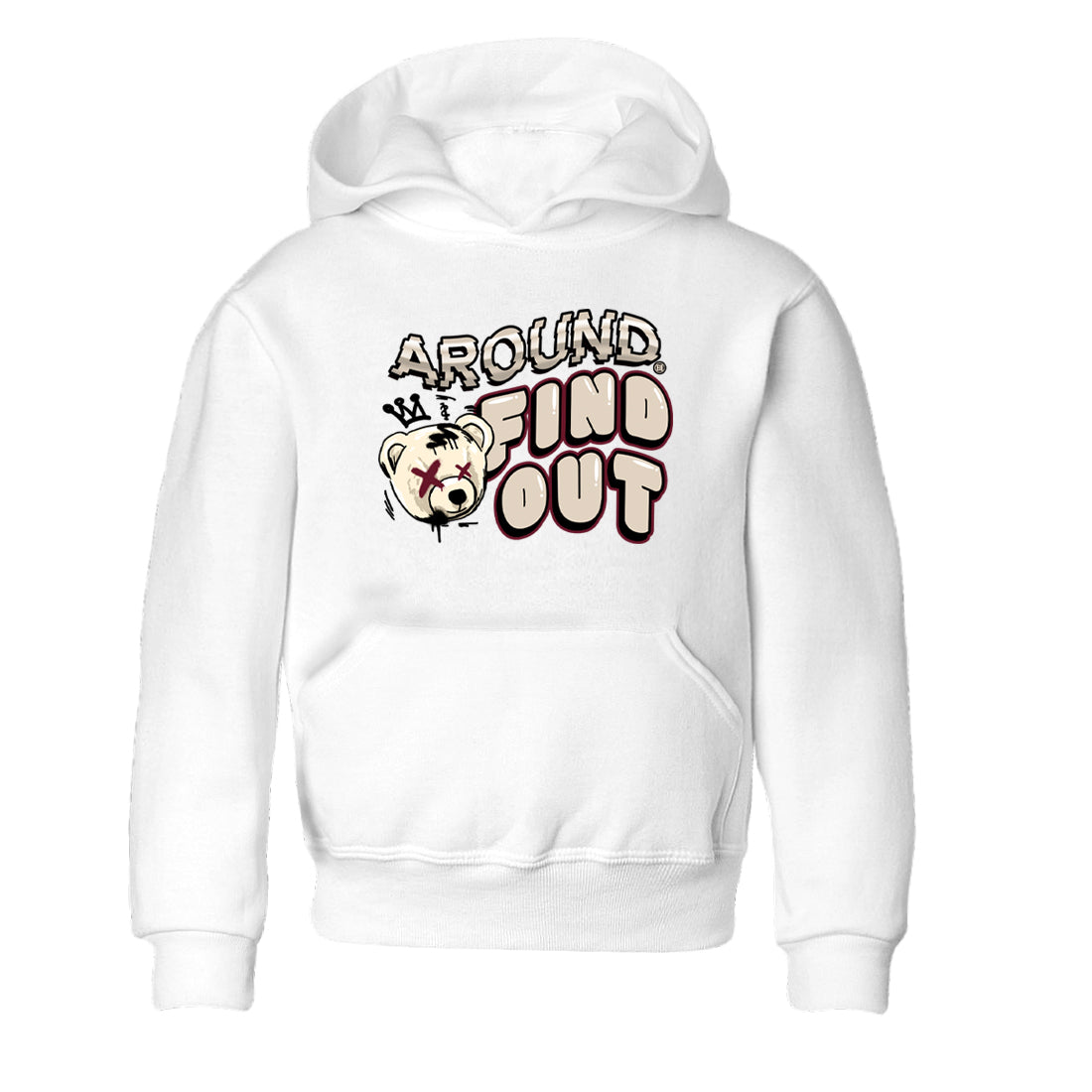Air Jordan 4 A Ma Maniere x Phantom shirts to match jordans Around And Find Out sneaker match tees Air Jordan 4 A Ma Maniere x Phantom Drip Gear Zone Youth Baby White 2 crew neck shirts