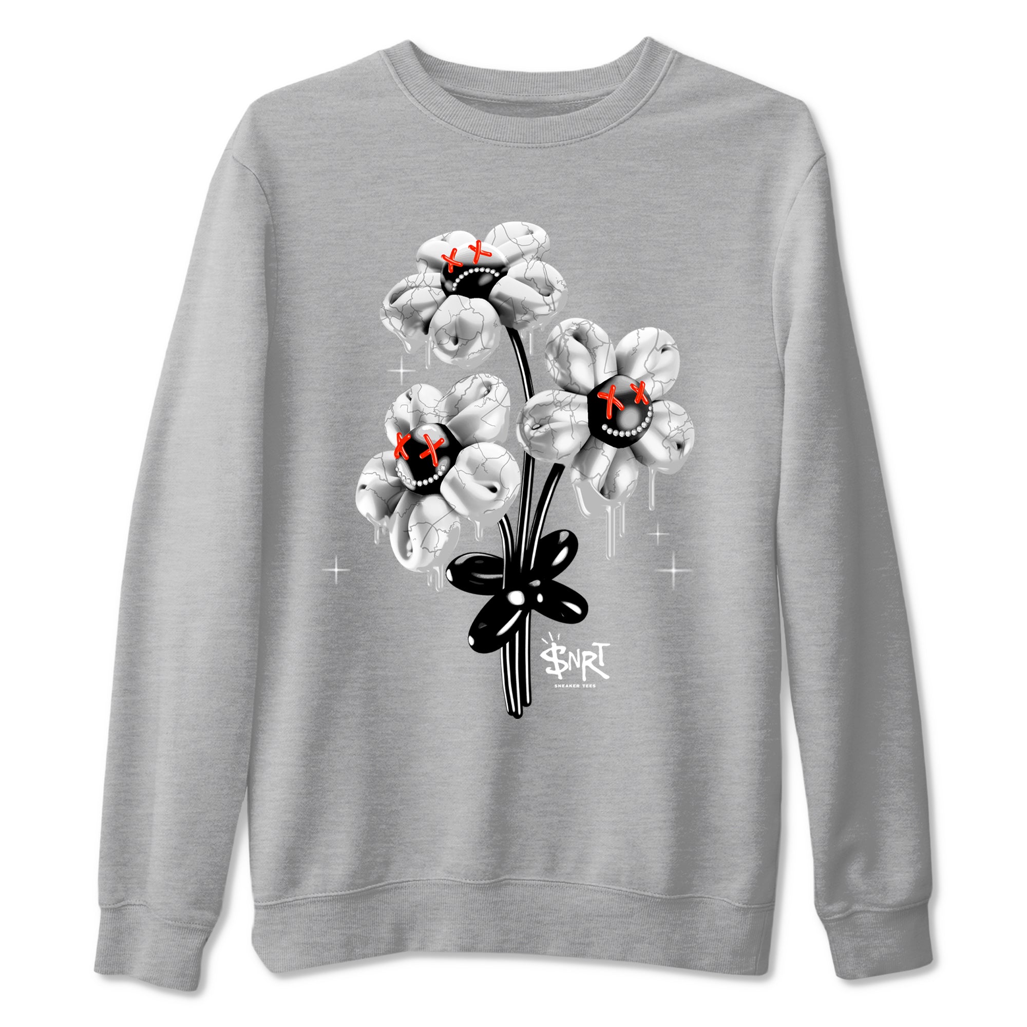 Foams One Jin shirts to match jordans Balloon Bouquet sneaker match tees Air Foamposite One Jin match shoes to clothes Drip Gear Zone unisex cotton Heather Grey 2 shirts