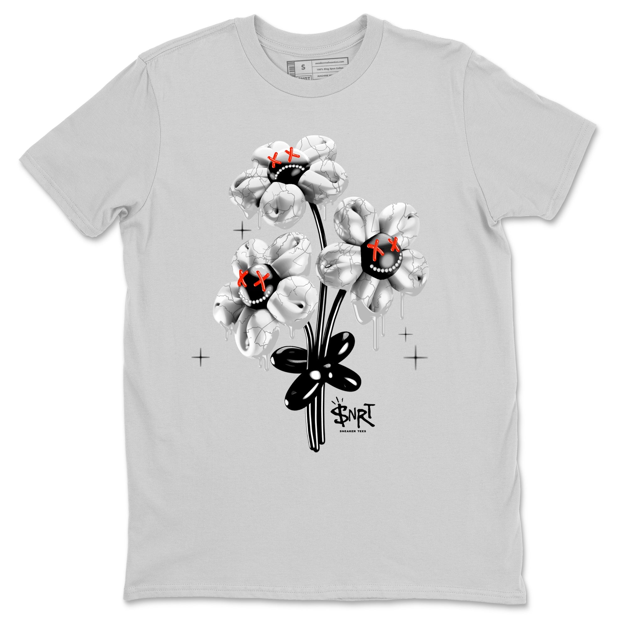 Foams One Jin shirts to match jordans Balloon Bouquet sneaker match tees Air Foamposite One Jin match shoes to clothes Drip Gear Zone unisex cotton Silver 2 shirts