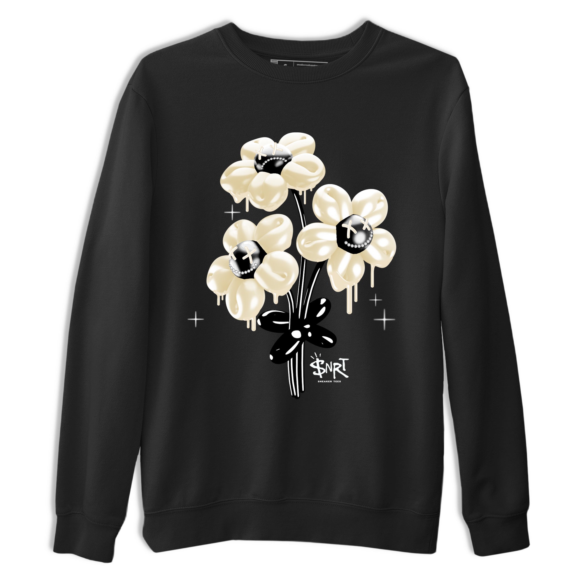 Sneaker Threads  Sneaker Tees To Match Air Foamposite One Pearl  Balloon Bouquet Graphic Tee Black 2. Perfect for Jordan releases 2025 colorways.