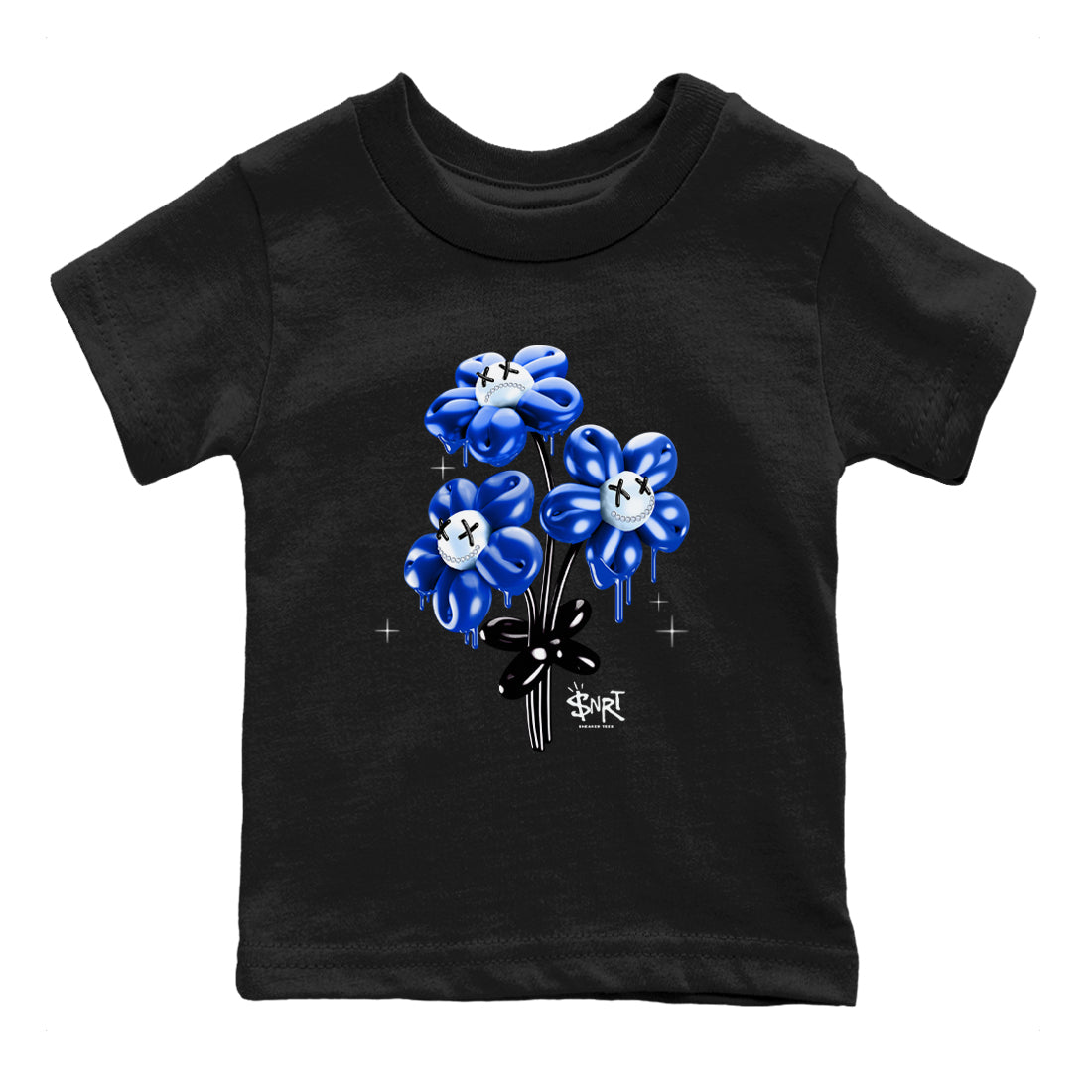 Air Foamposite One Royal shirts to match jordans Balloon Bouquet sneaker match tees Air Foamposite One Royal Drip Gear Zone Youth Baby Black 2 crew neck shirts